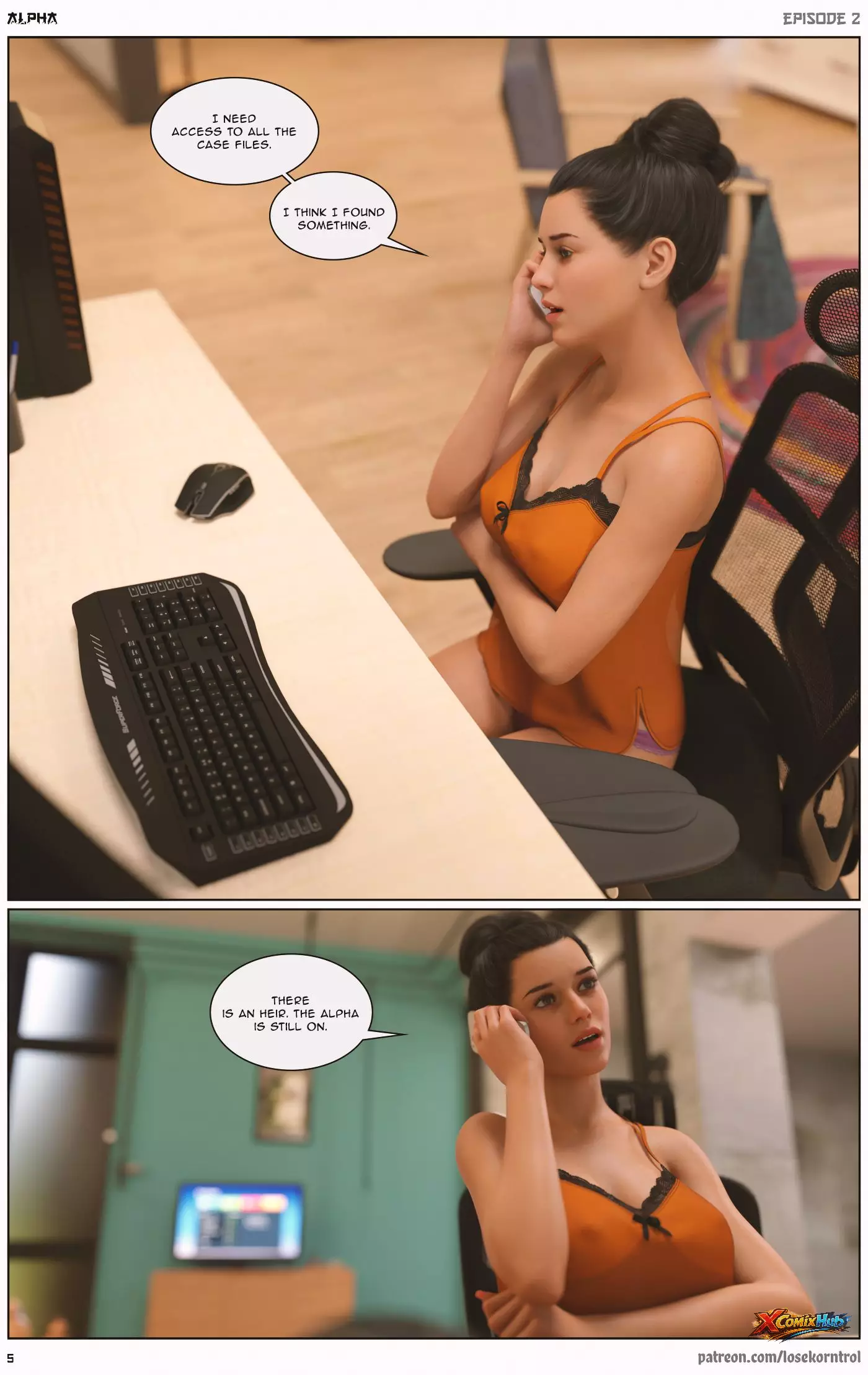 Alpha Chapter 2 Hijab 3dx Losekorntrol 006 Page 6 Alpha Chapter 2 Hijab 3dx Losekorntrol 006 Comic Page 6
