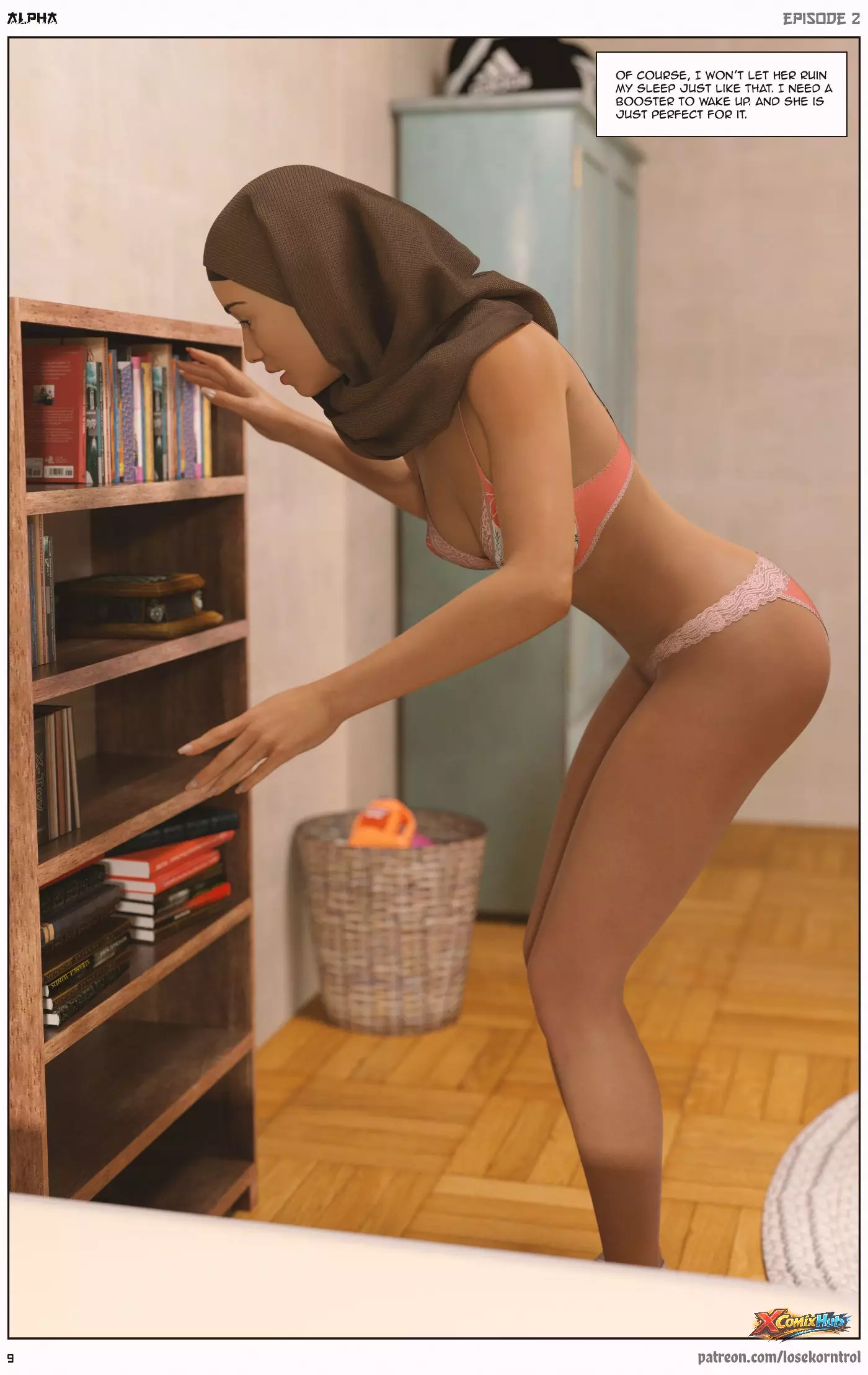 Alpha Chapter 2 Hijab 3dx Losekorntrol 010 Page 10 Alpha Chapter 2 Hijab 3dx Losekorntrol 010 Comic Page 10