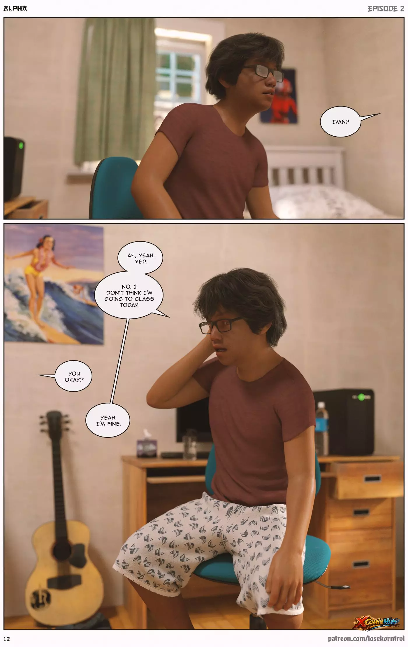 Alpha Chapter 2 Hijab 3dx Losekorntrol 013 Page 13 Alpha Chapter 2 Hijab 3dx Losekorntrol 013 Comic Page 13