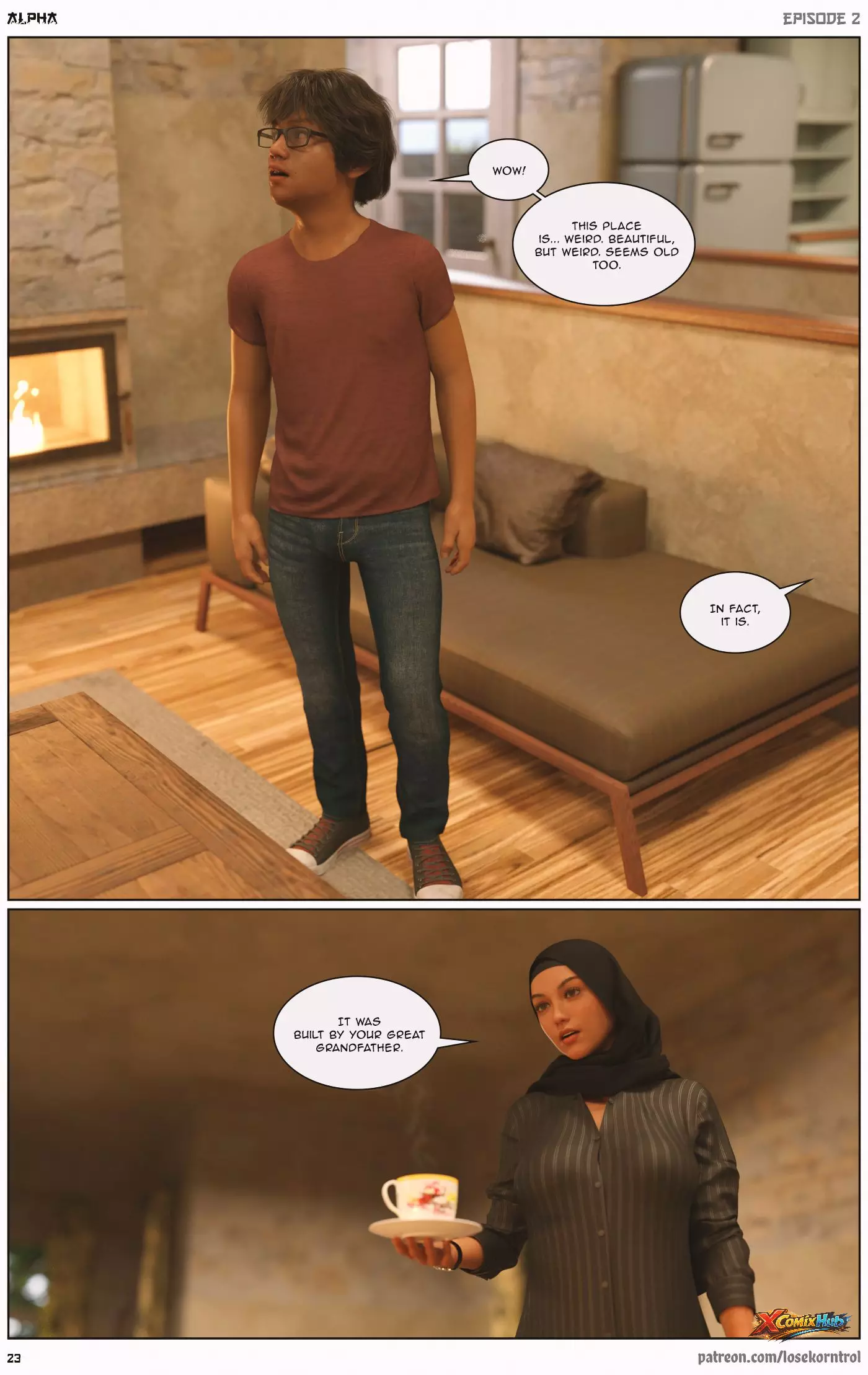 Alpha Chapter 2 Hijab 3dx Losekorntrol 024 Page 24 Alpha Chapter 2 Hijab 3dx Losekorntrol 024 Comic Page 24