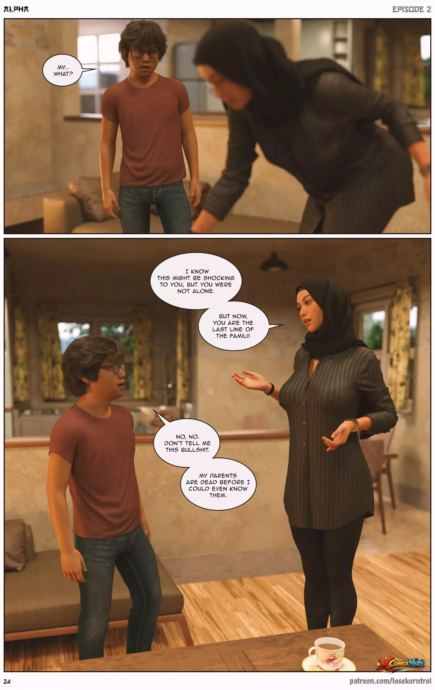 Alpha Chapter 2 Hijab 3dx Losekorntrol 025 Page 25 Alpha Chapter 2 Hijab 3dx Losekorntrol 025 Comic Page 25