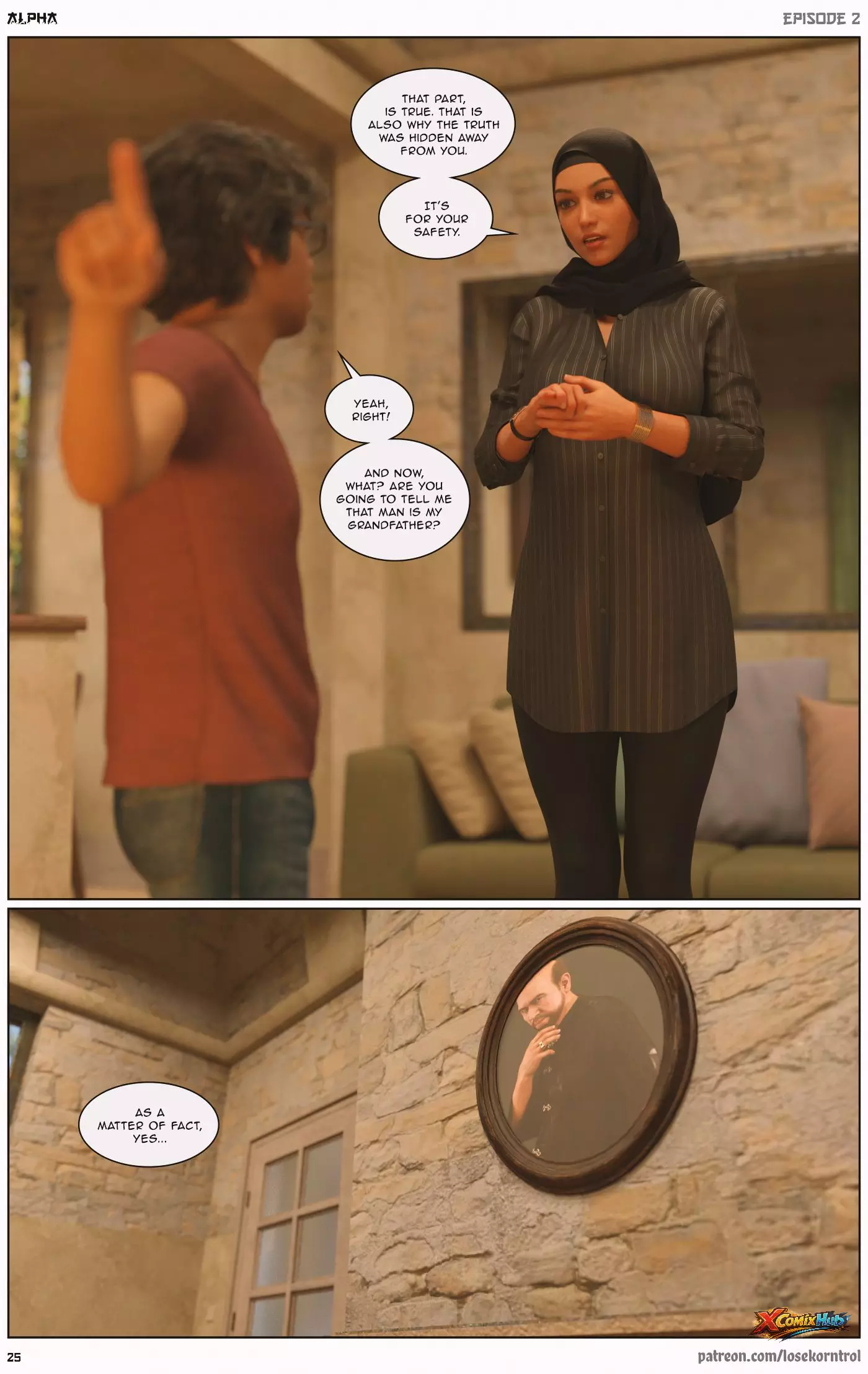 Alpha Chapter 2 Hijab 3dx Losekorntrol 026 Page 26 Alpha Chapter 2 Hijab 3dx Losekorntrol 026 Comic Page 26