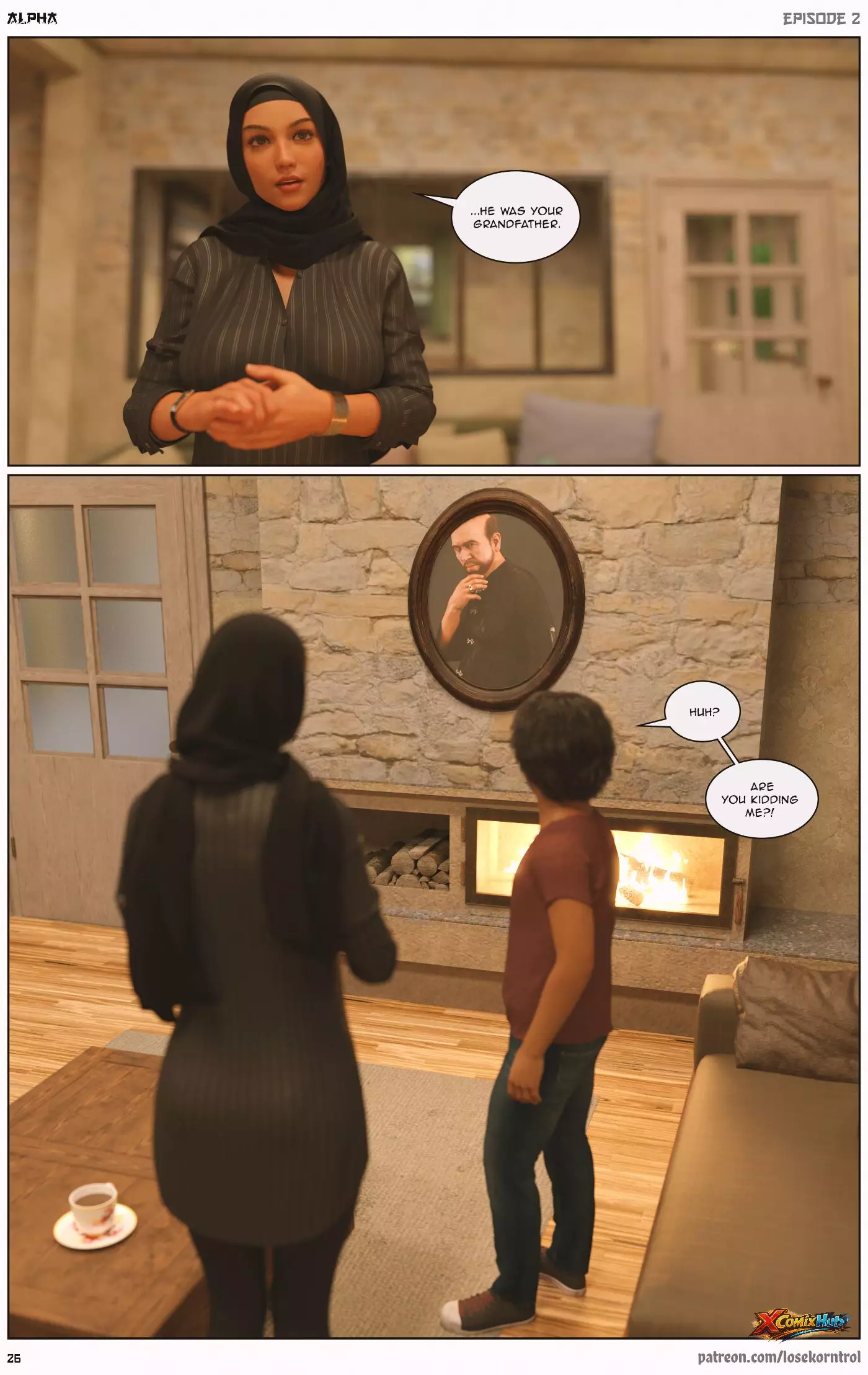 Alpha Chapter 2 Hijab 3dx Losekorntrol 027 Page 27 Alpha Chapter 2 Hijab 3dx Losekorntrol 027 Comic Page 27
