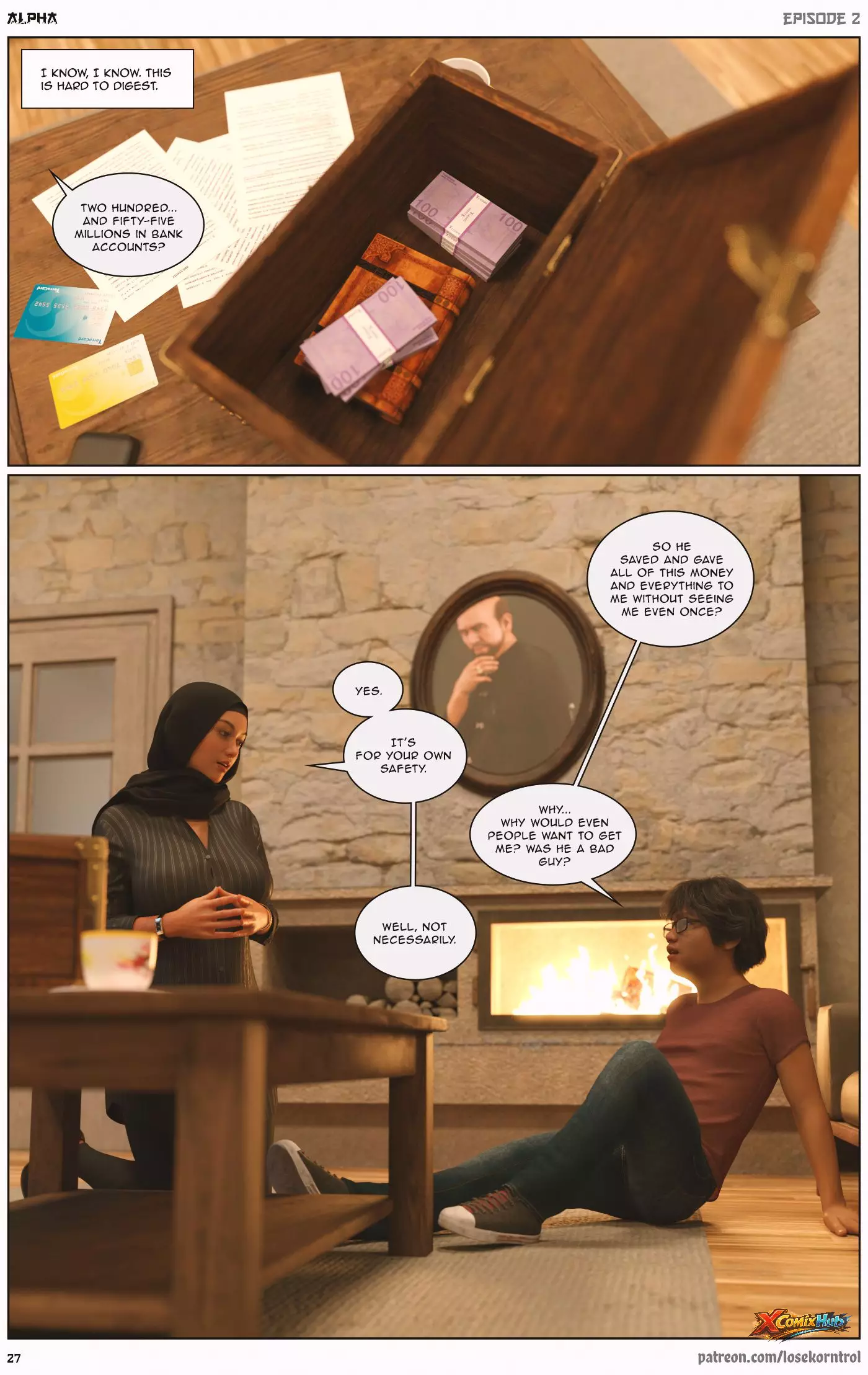 Alpha Chapter 2 Hijab 3dx Losekorntrol 028 Page 28 Alpha Chapter 2 Hijab 3dx Losekorntrol 028 Comic Page 28