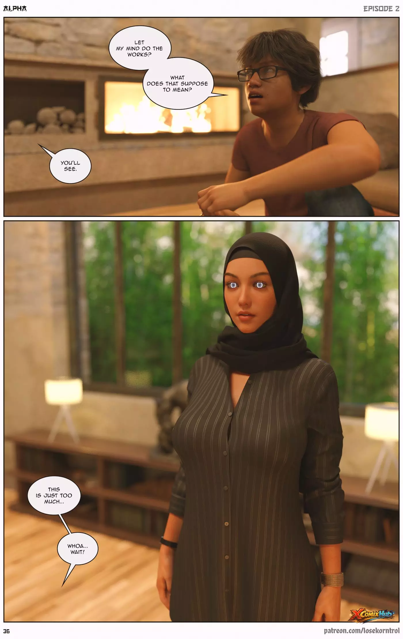 Alpha Chapter 2 Hijab 3dx Losekorntrol 037 Page 37 Alpha Chapter 2 Hijab 3dx Losekorntrol 037 Comic Page 37