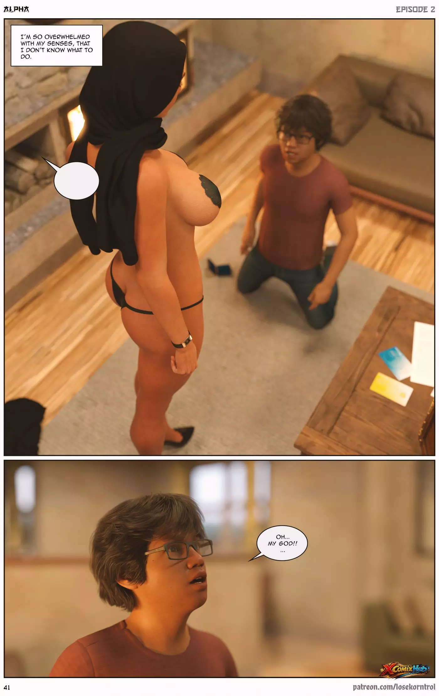 Alpha Chapter 2 Hijab 3dx Losekorntrol 042 Page 42 Alpha Chapter 2 Hijab 3dx Losekorntrol 042 Comic Page 42