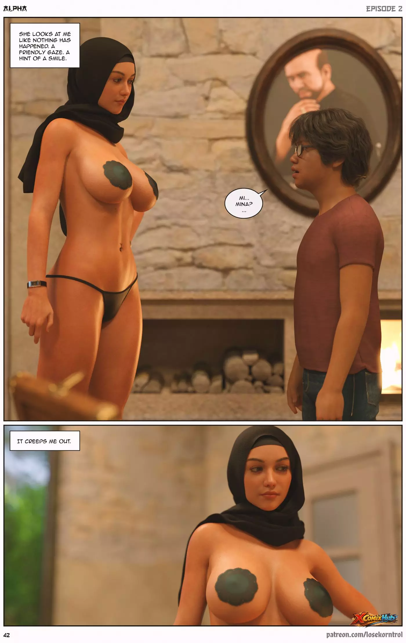 Alpha Chapter 2 Hijab 3dx Losekorntrol 043 Page 43 Alpha Chapter 2 Hijab 3dx Losekorntrol 043 Comic Page 43