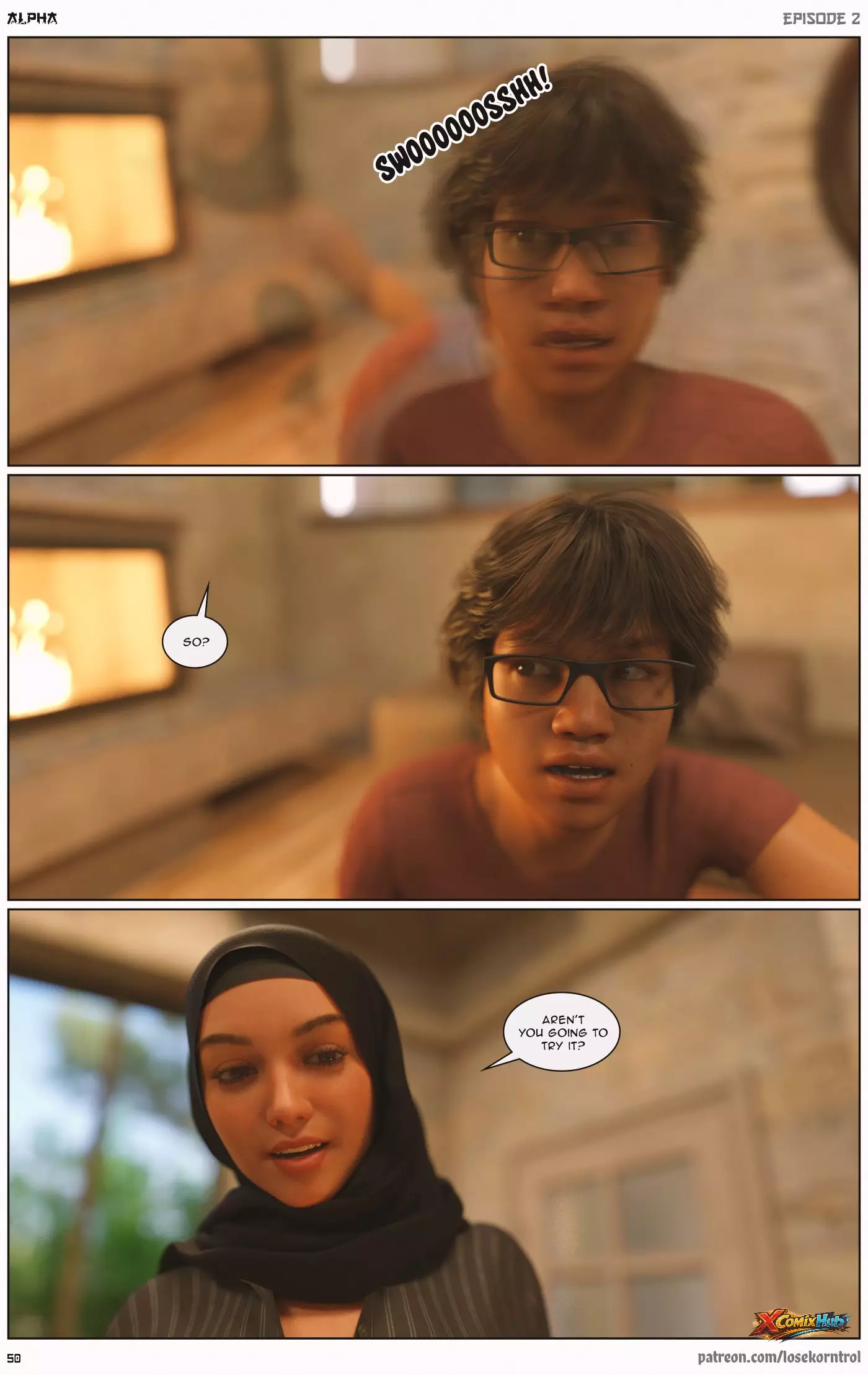 Alpha Chapter 2 Hijab 3dx Losekorntrol 051 Page 51 Alpha Chapter 2 Hijab 3dx Losekorntrol 051 Comic Page 51