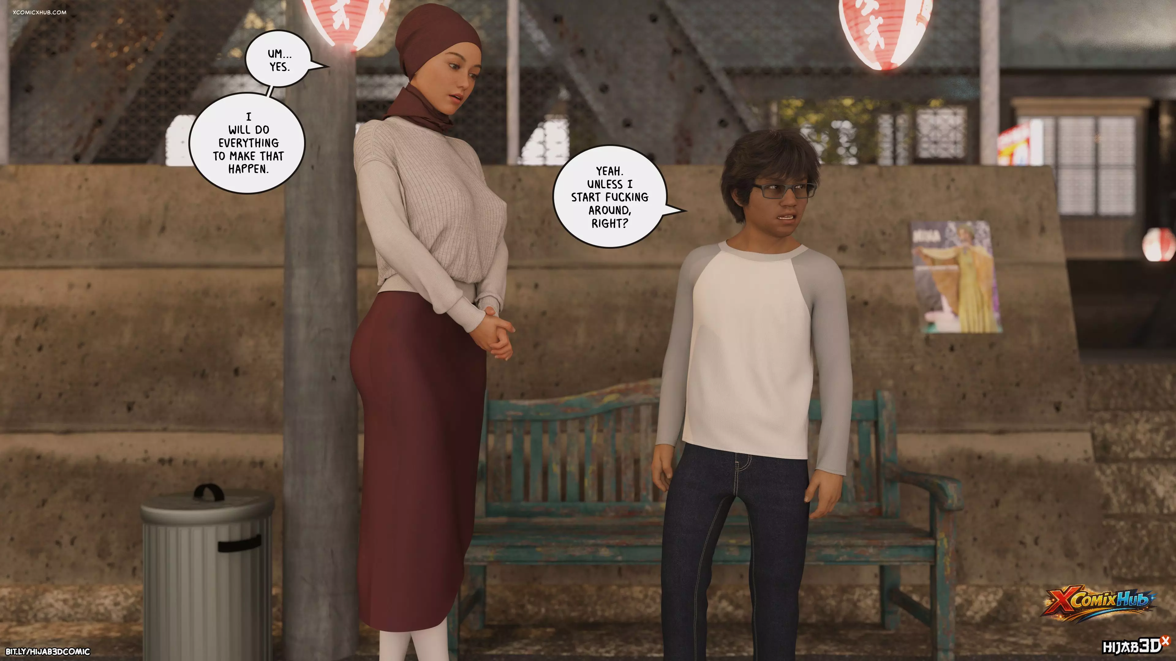 Alpha Chapter 5 Hijab 3dx Losekorntrol 042 Comic Page 42