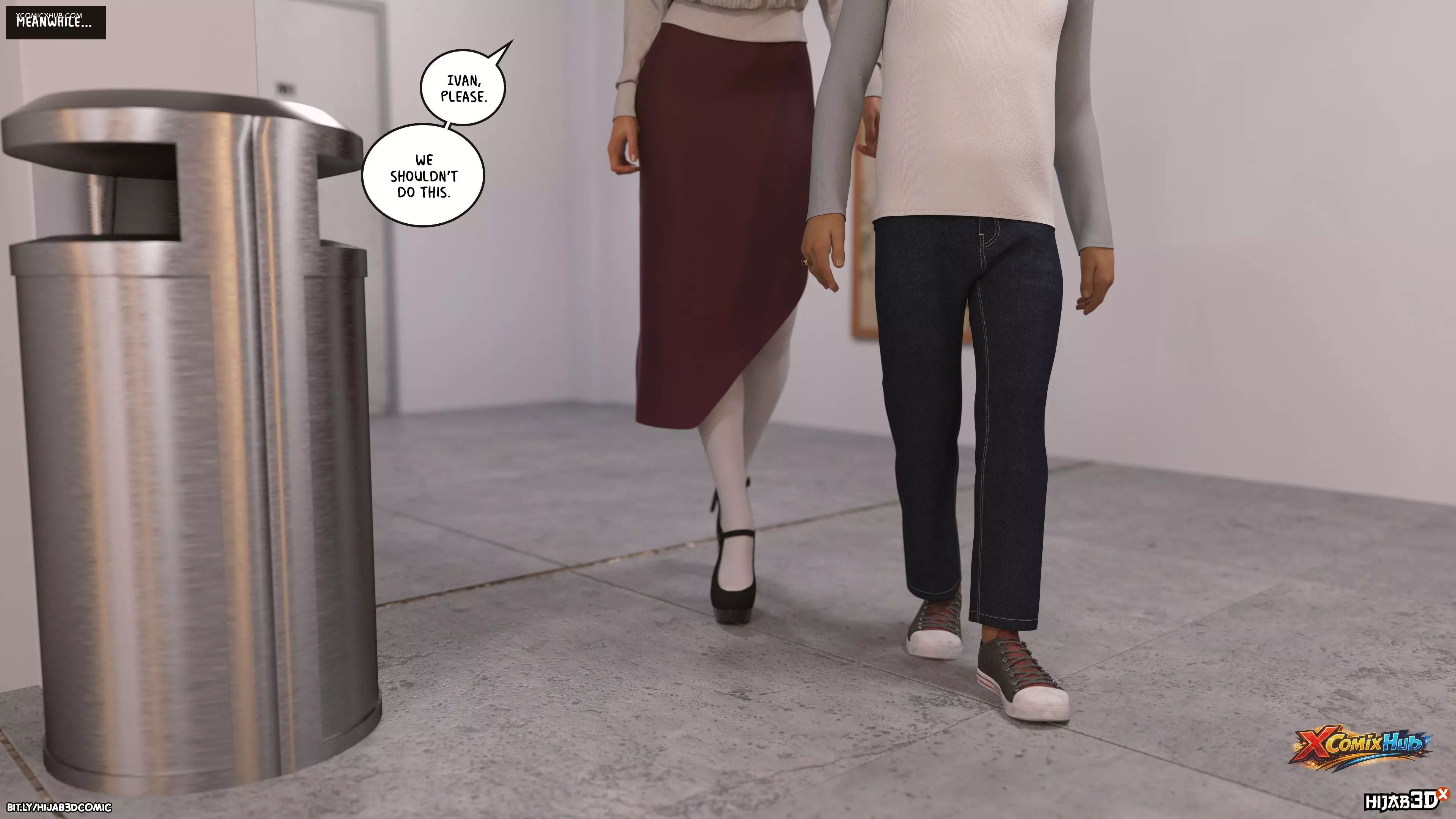 Alpha Chapter 5 Hijab 3dx Losekorntrol 054 Comic Page 54