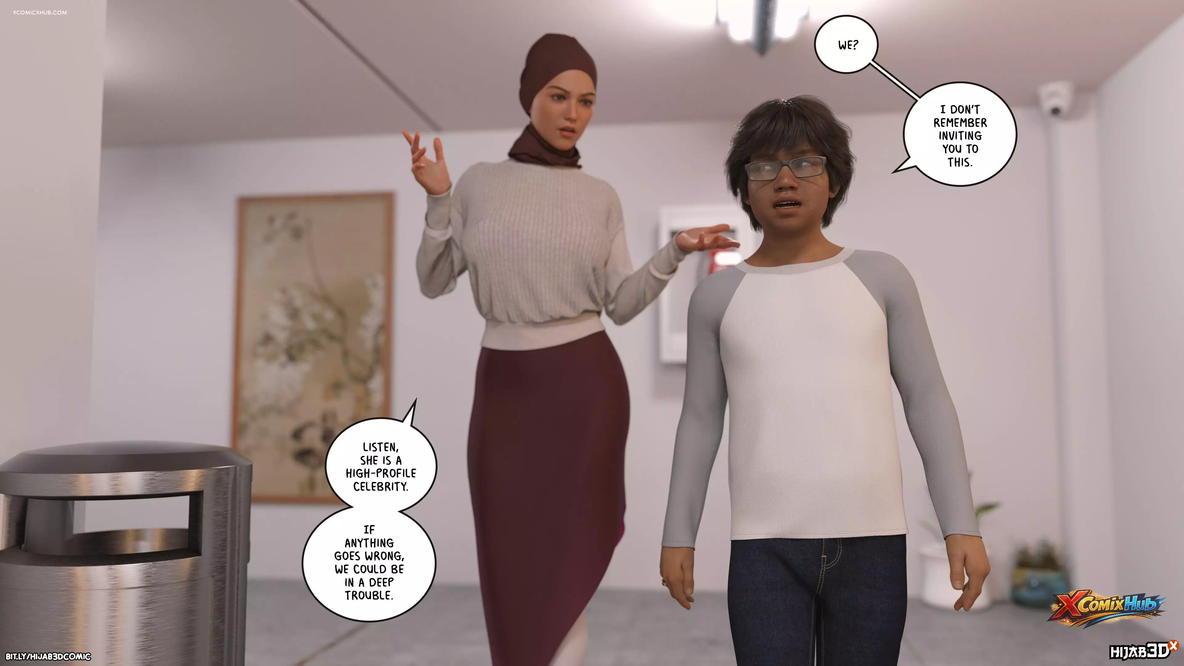 Alpha Chapter 5 Hijab 3dx Losekorntrol 055 Comic Page 55
