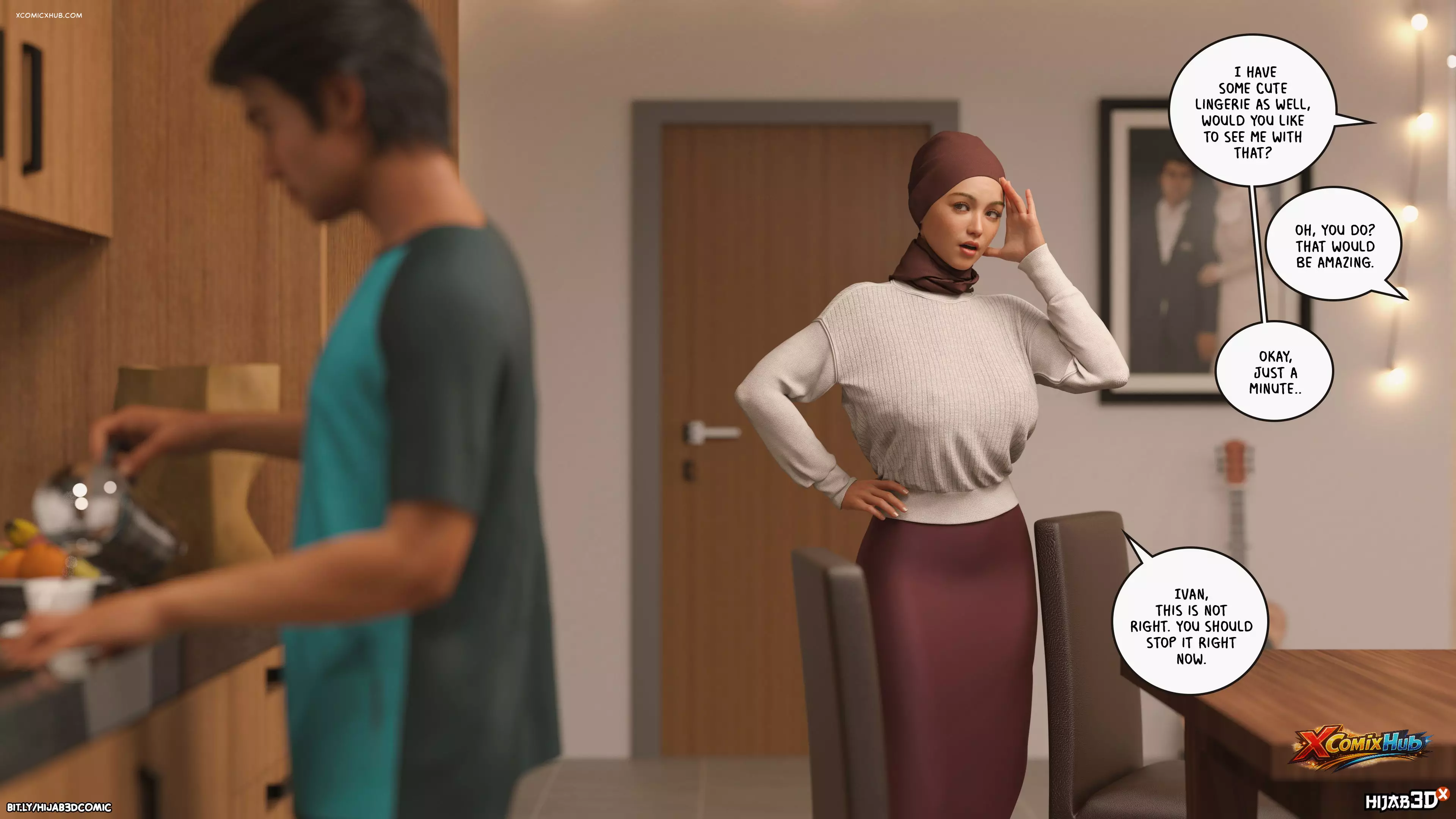 Alpha Chapter 5 Hijab 3dx Losekorntrol 069 Comic Page 69