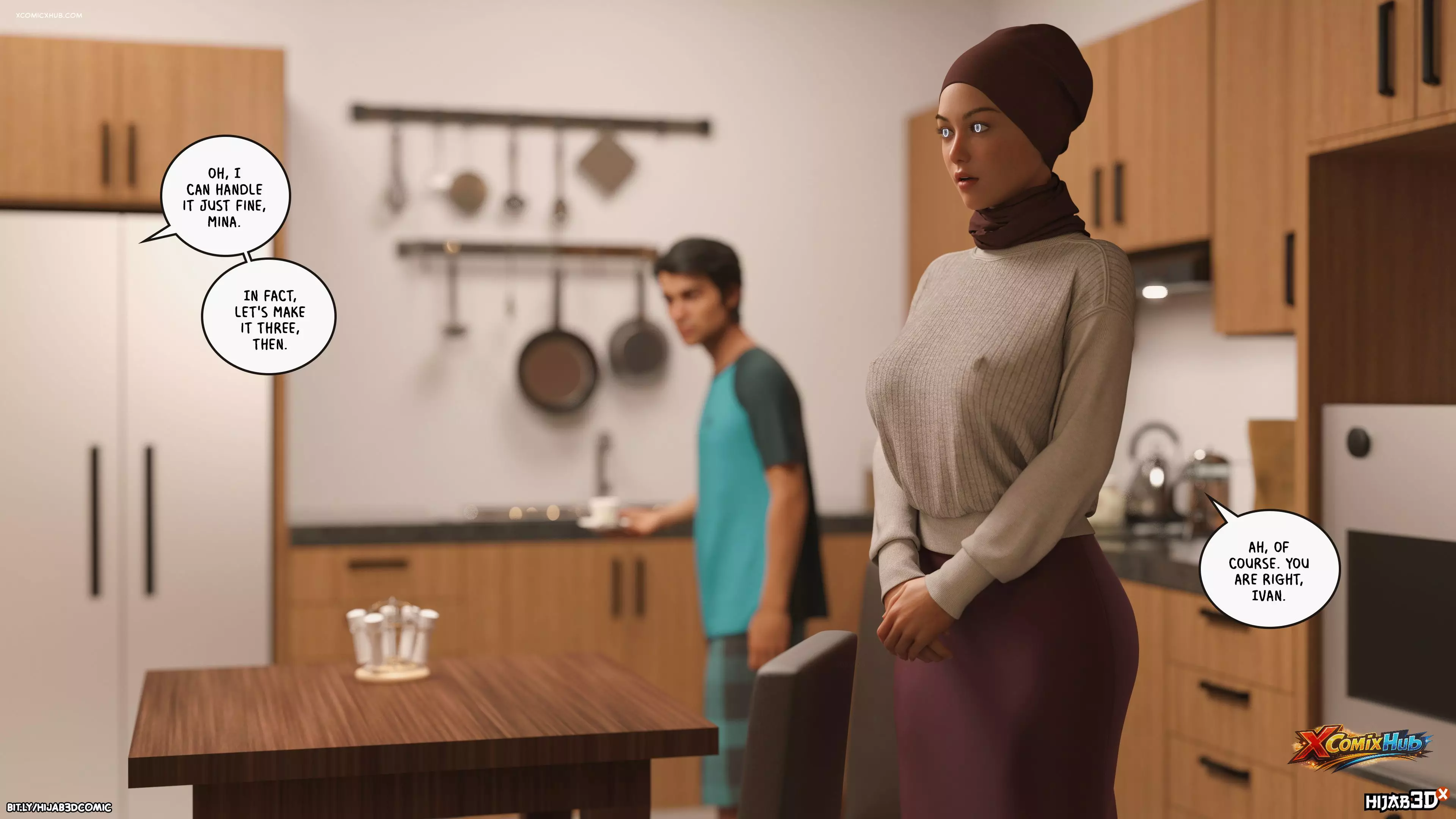 Alpha Chapter 5 Hijab 3dx Losekorntrol 072 Comic Page 72