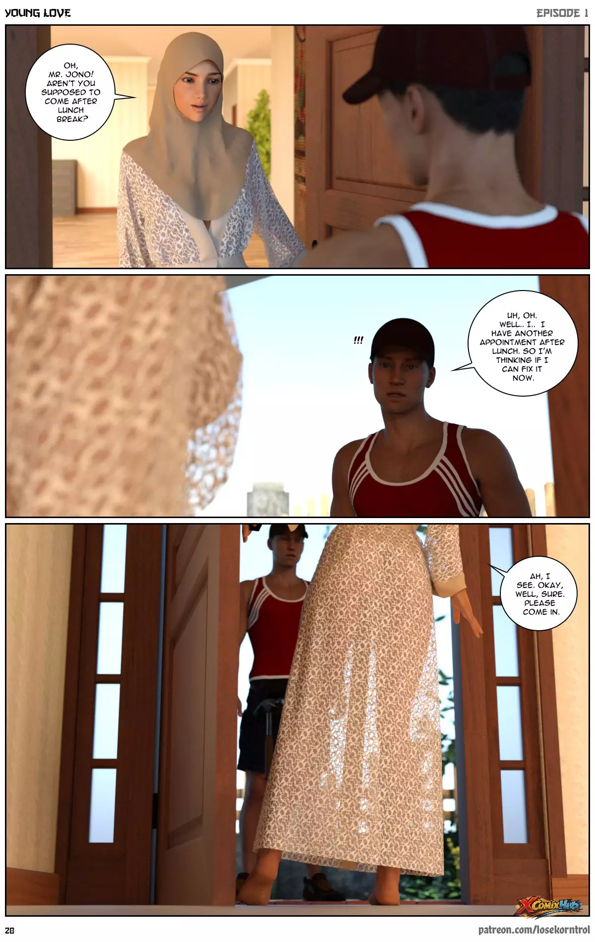 Young Love Chapter 1 Losekorntrol 020 Page 20 Young Love Chapter 1 Losekorntrol 020 Comic Page 20