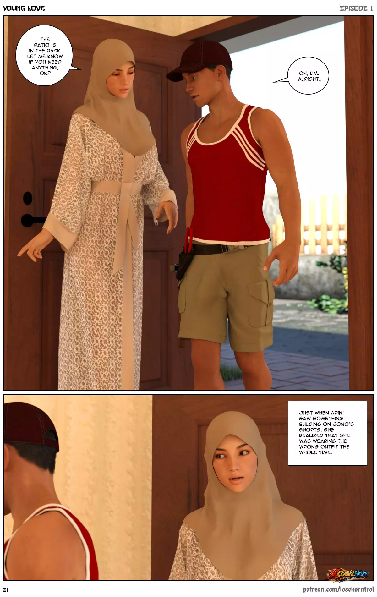 Young Love Chapter 1 Losekorntrol 021 Page 21 Young Love Chapter 1 Losekorntrol 021 Comic Page 21
