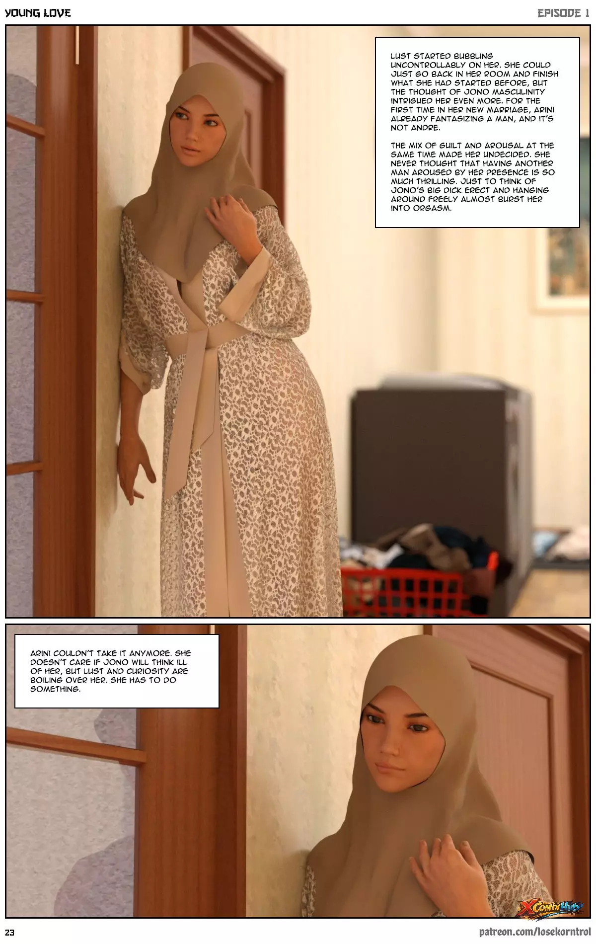 Young Love Chapter 1 Losekorntrol 023 Page 23 Young Love Chapter 1 Losekorntrol 023 Comic Page 23