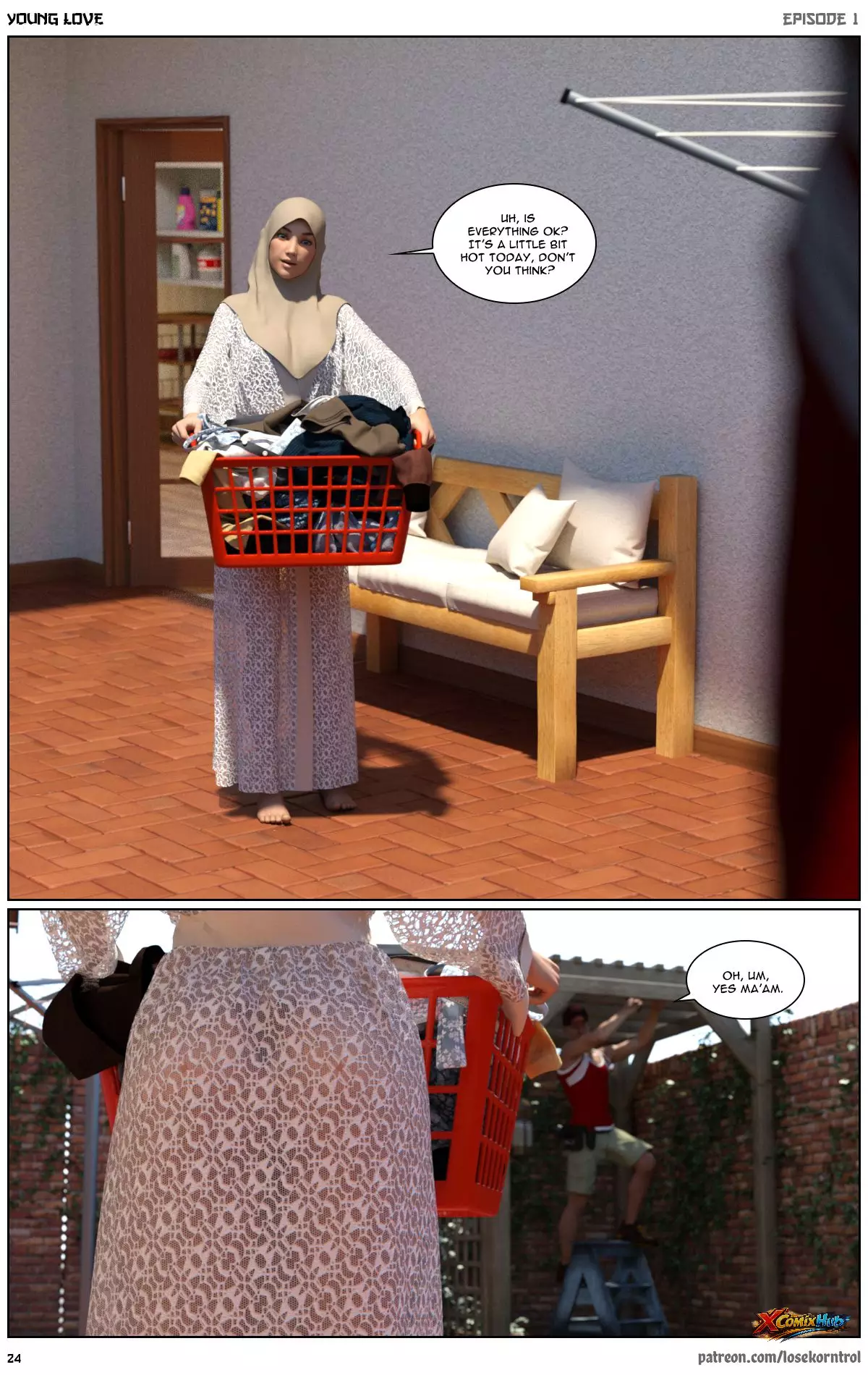 Young Love Chapter 1 Losekorntrol 024 Page 24 Young Love Chapter 1 Losekorntrol 024 Comic Page 24