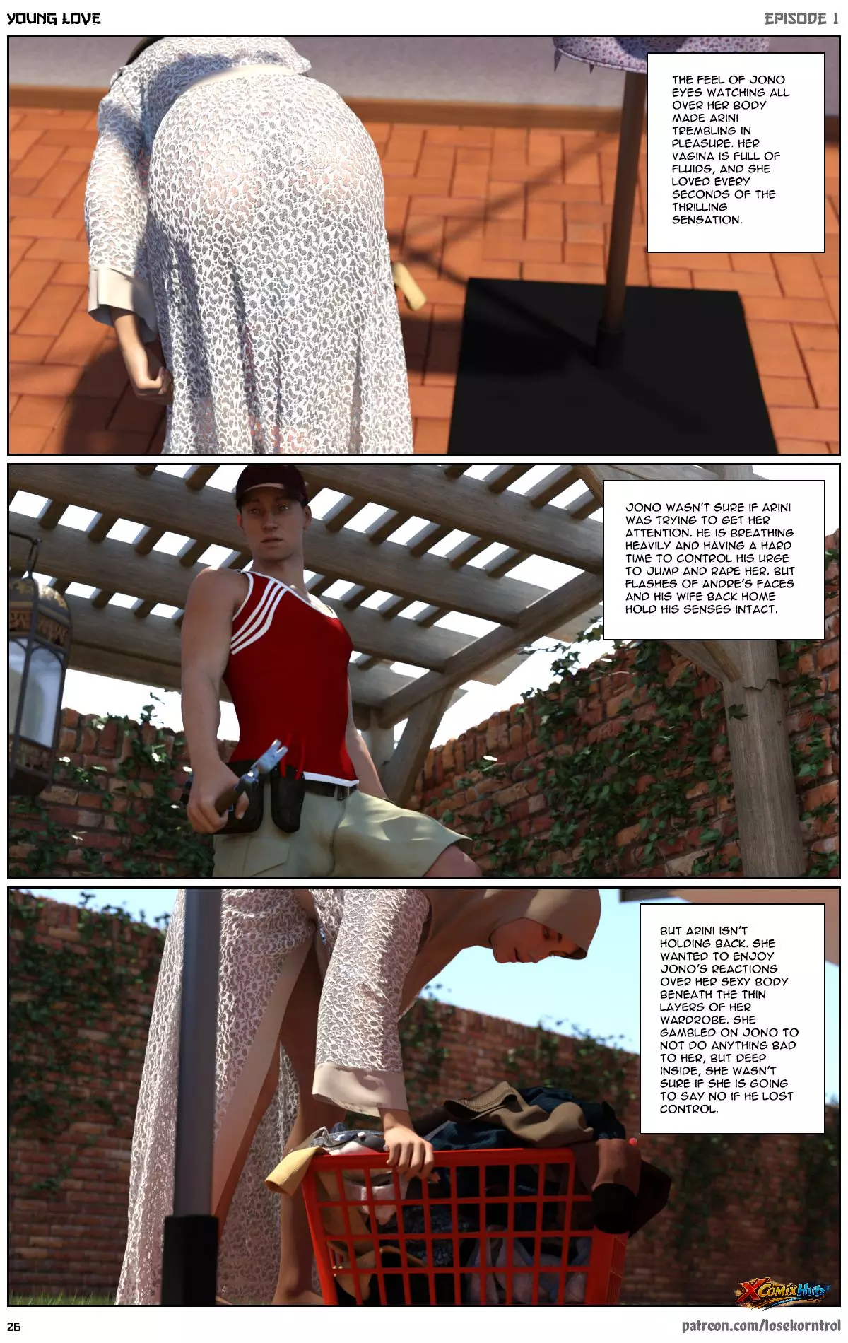 Young Love Chapter 1 Losekorntrol 026 Page 26 Young Love Chapter 1 Losekorntrol 026 Comic Page 26