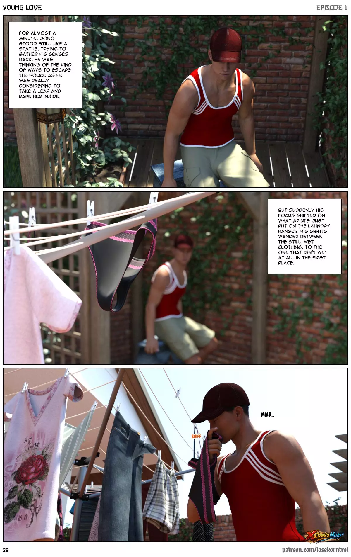 Young Love Chapter 1 Losekorntrol 028 Page 28 Young Love Chapter 1 Losekorntrol 028 Comic Page 28