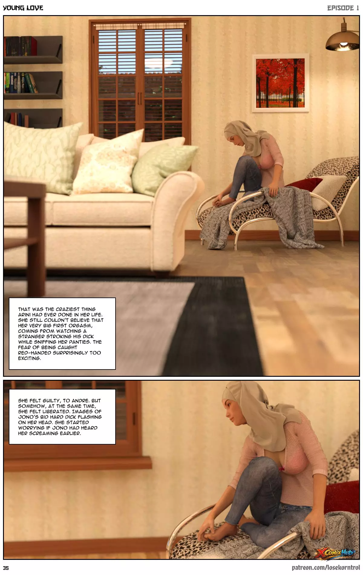 Young Love Chapter 1 Losekorntrol 035 Page 35 Young Love Chapter 1 Losekorntrol 035 Comic Page 35