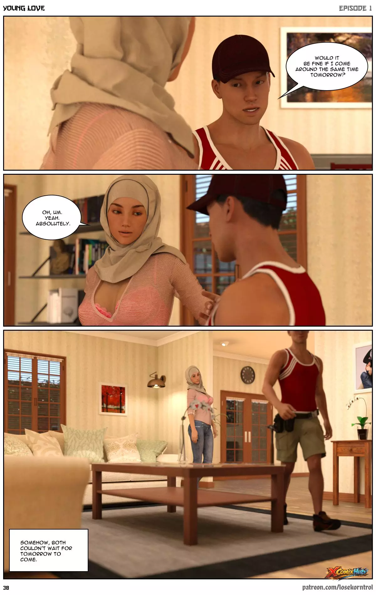 Young Love Chapter 1 Losekorntrol 038 Page 38 Young Love Chapter 1 Losekorntrol 038 Comic Page 38