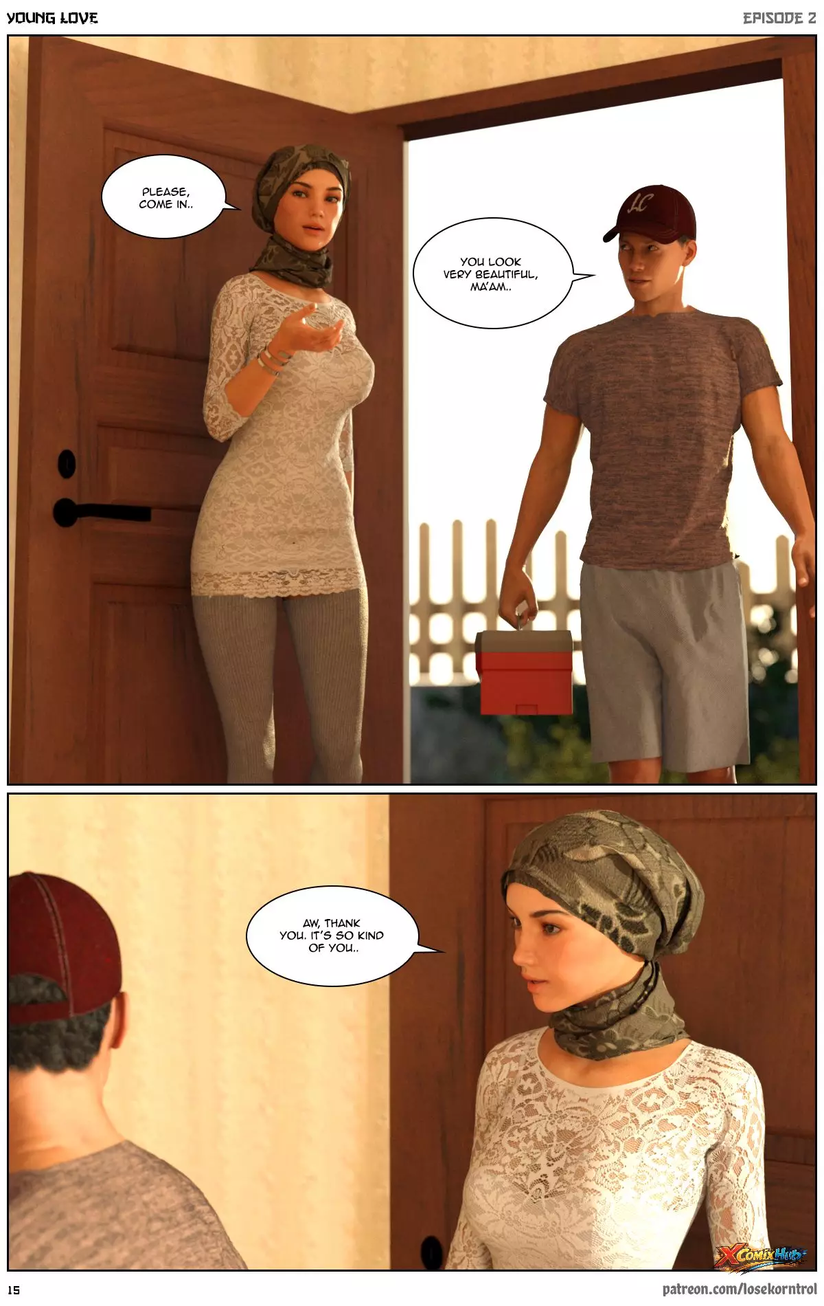 Young Love Chapter 2 Losekorntrol 015 Page 15 Young Love Chapter 2 Losekorntrol 015 Comic Page 15