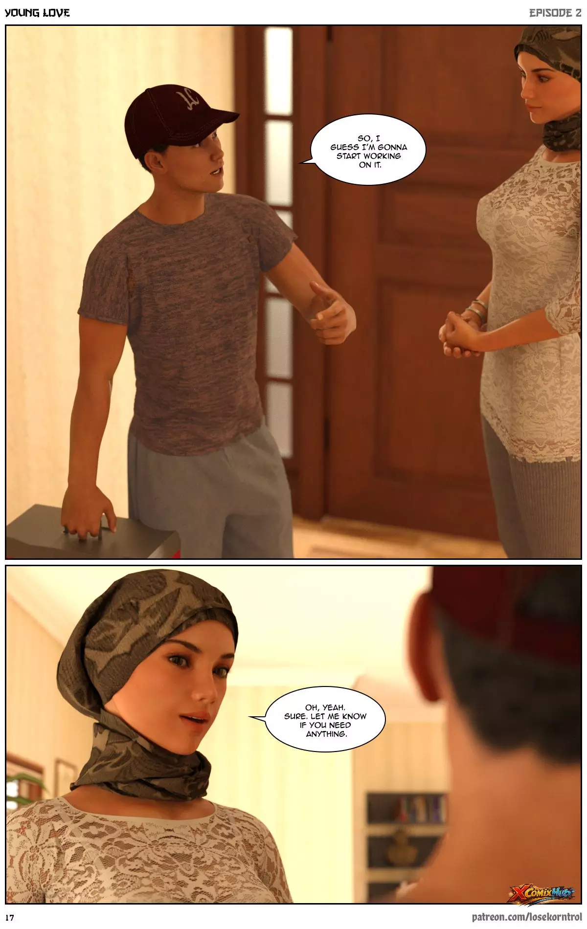 Young Love Chapter 2 Losekorntrol 017 Page 17 Young Love Chapter 2 Losekorntrol 017 Comic Page 17