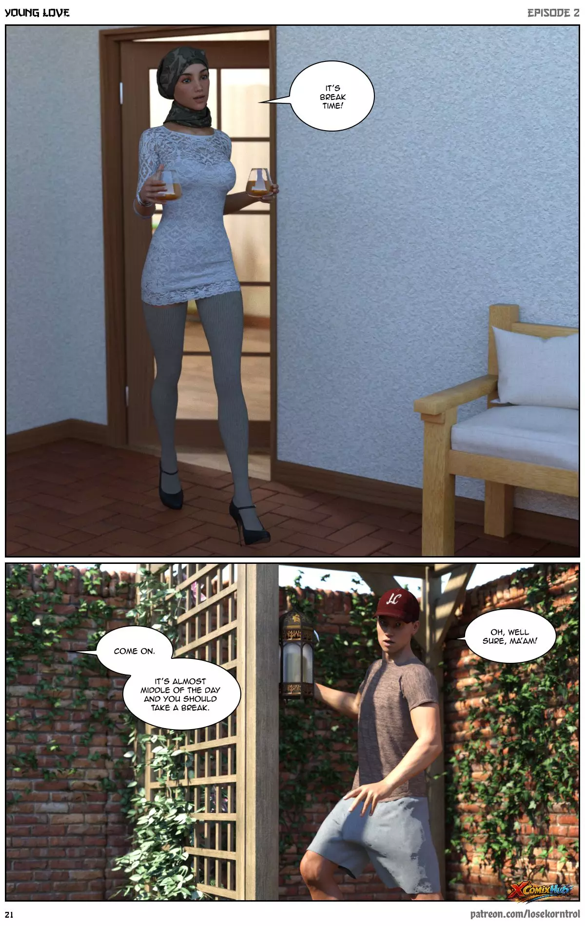 Young Love Chapter 2 Losekorntrol 021 Page 21 Young Love Chapter 2 Losekorntrol 021 Comic Page 21