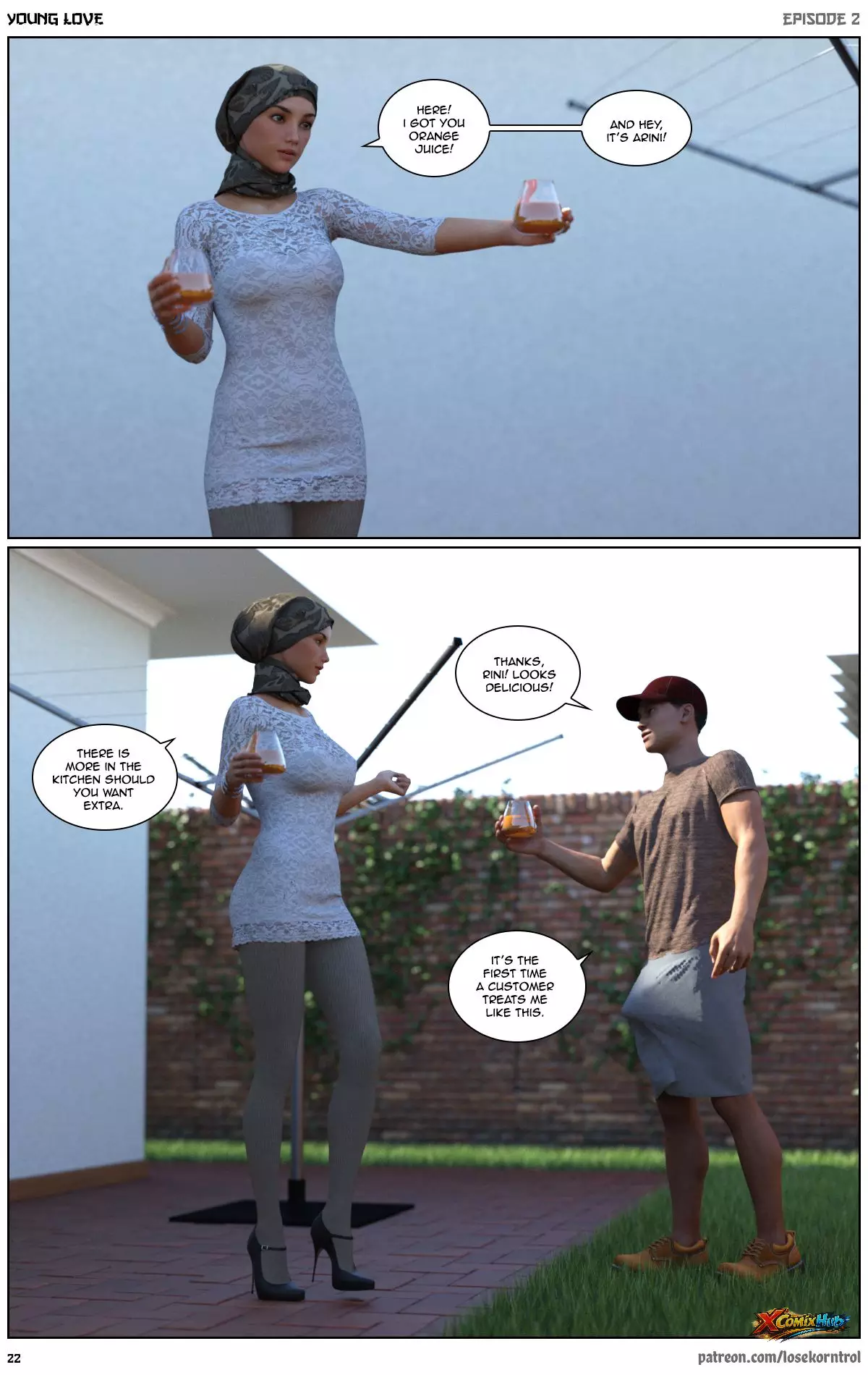 Young Love Chapter 2 Losekorntrol 022 Page 22 Young Love Chapter 2 Losekorntrol 022 Comic Page 22