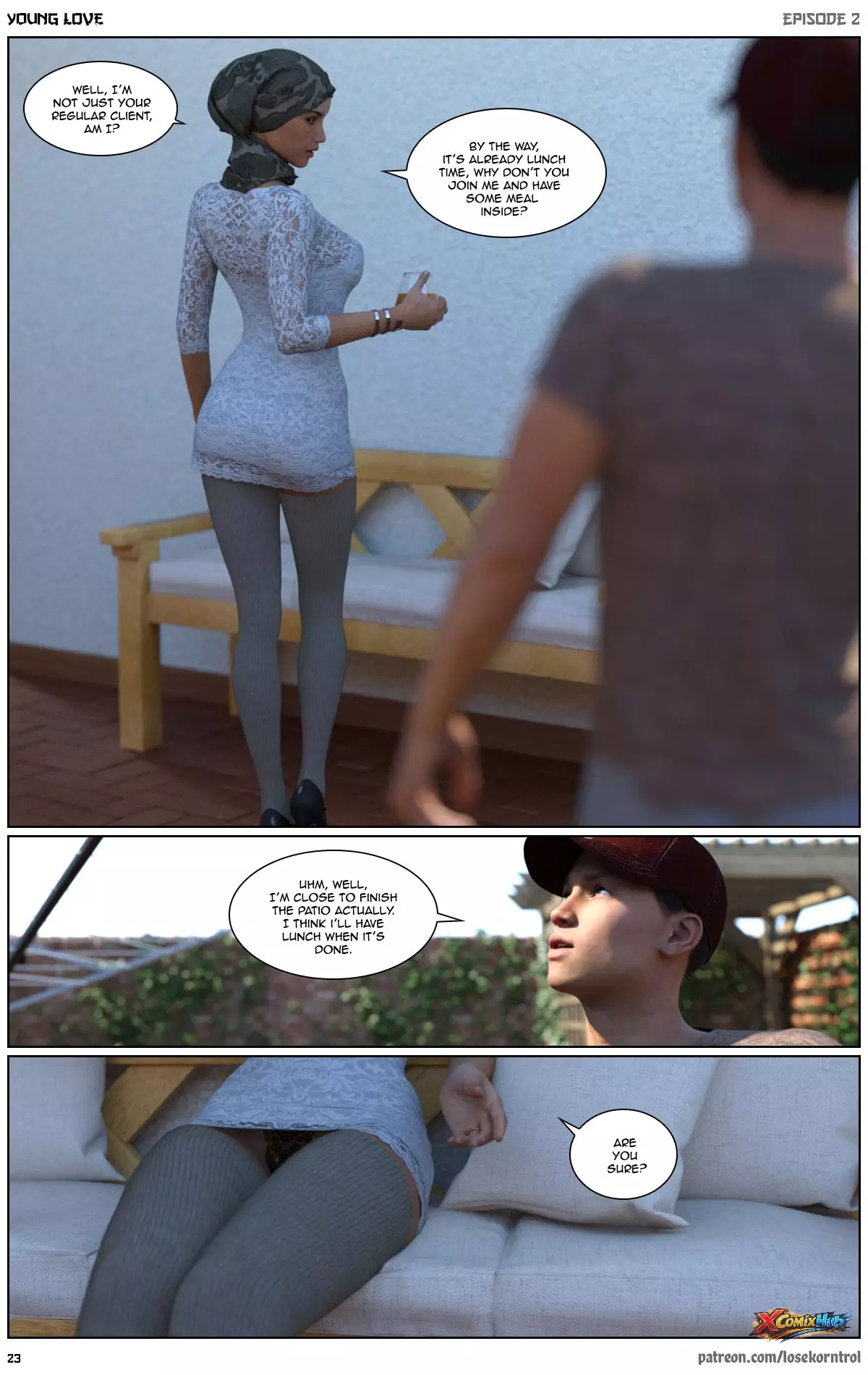 Young Love Chapter 2 Losekorntrol 023 Page 23 Young Love Chapter 2 Losekorntrol 023 Comic Page 23