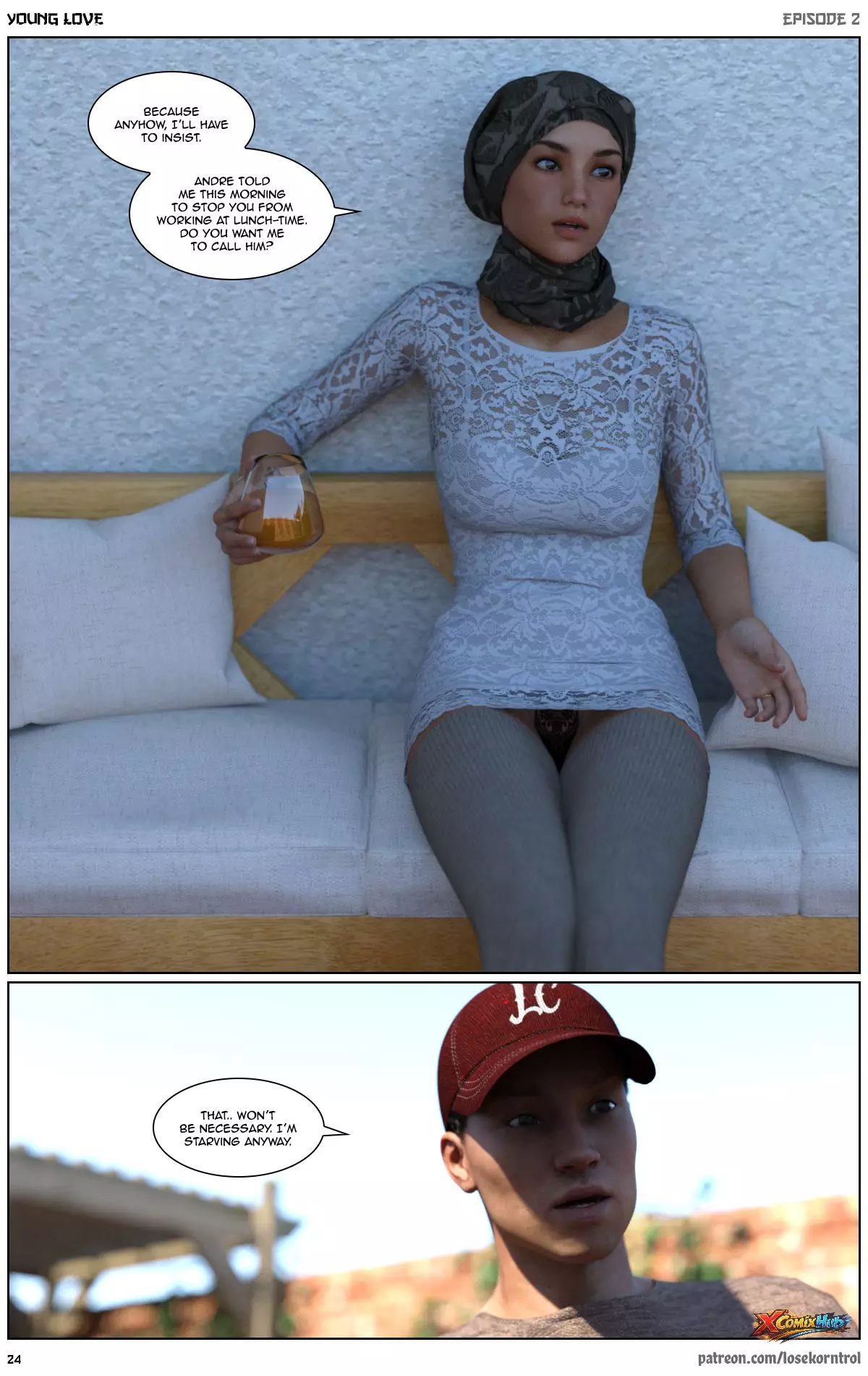 Young Love Chapter 2 Losekorntrol 024 Page 24 Young Love Chapter 2 Losekorntrol 024 Comic Page 24