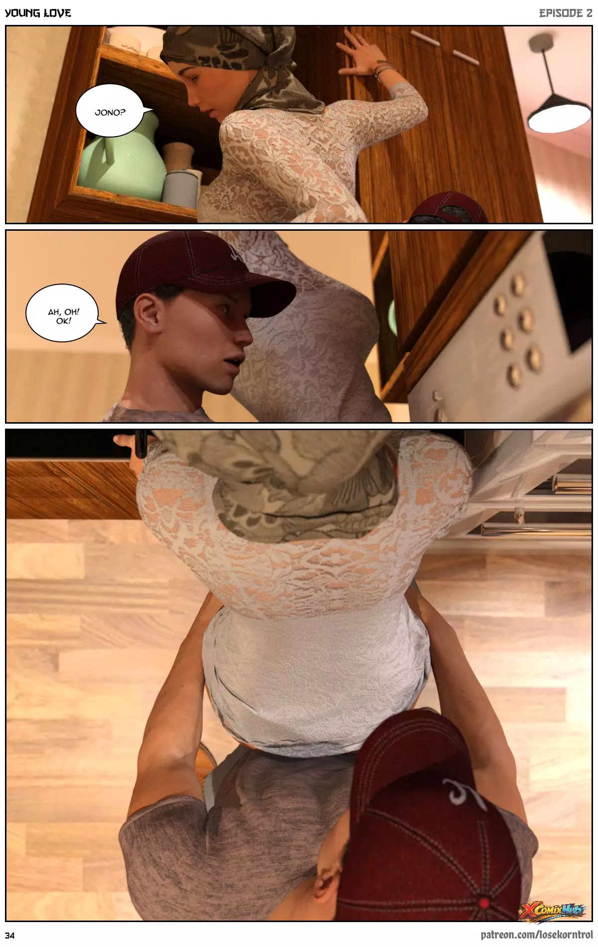 Young Love Chapter 2 Losekorntrol 034 Page 34 Young Love Chapter 2 Losekorntrol 034 Comic Page 34