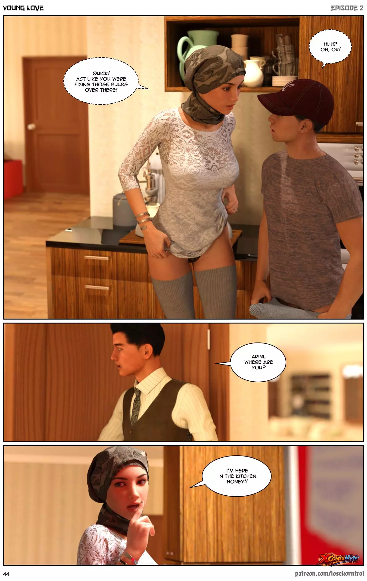 Young Love Chapter 2 Losekorntrol 044 Page 44 Young Love Chapter 2 Losekorntrol 044 Comic Page 44