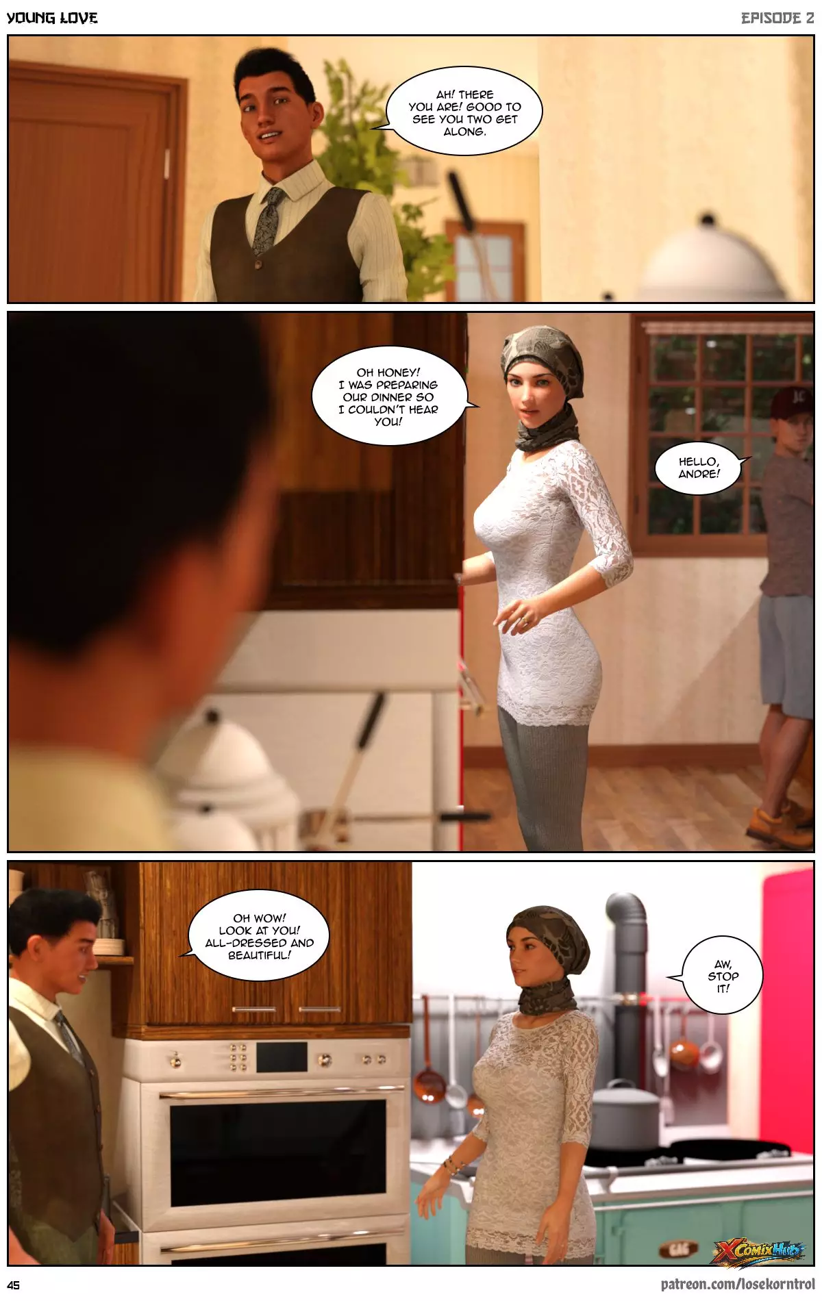 Young Love Chapter 2 Losekorntrol 045 Page 45 Young Love Chapter 2 Losekorntrol 045 Comic Page 45