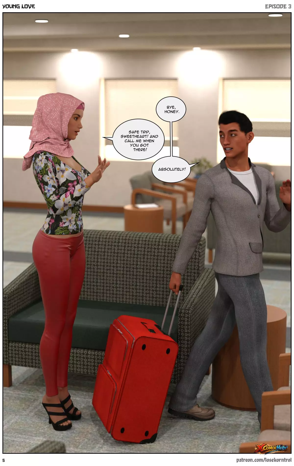 Young Love Chapter 3 Losekorntrol 005 Comic Page 5