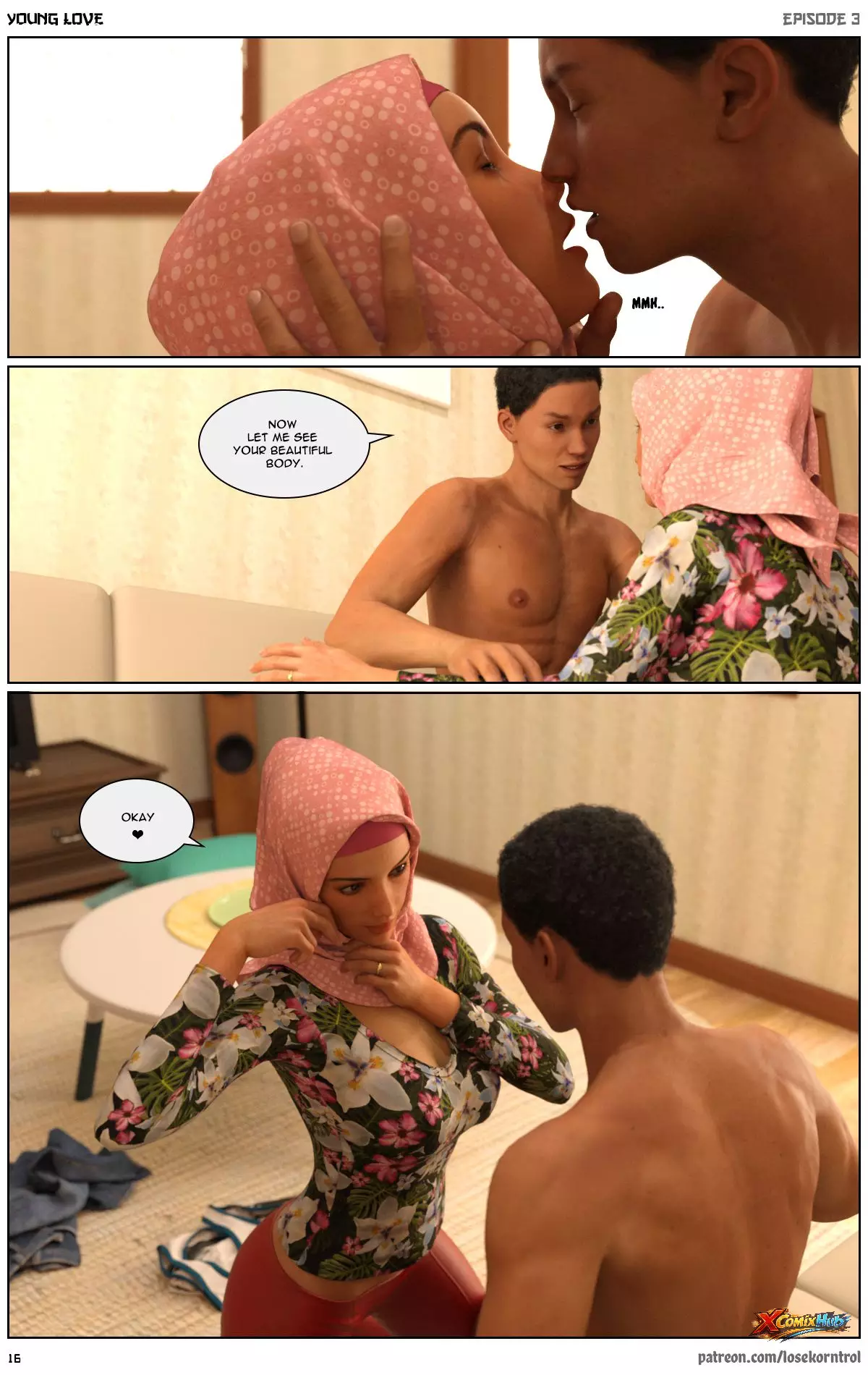 Young Love Chapter 3 Losekorntrol 016 Comic Page 16