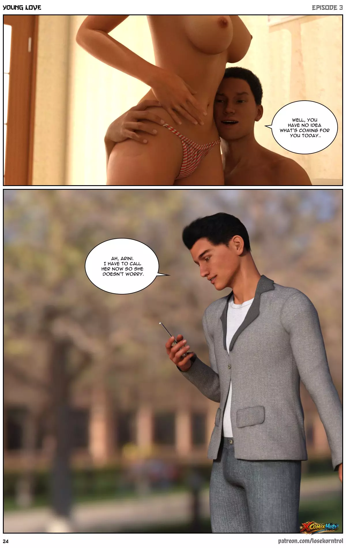 Young Love Chapter 3 Losekorntrol 024 Comic Page 24