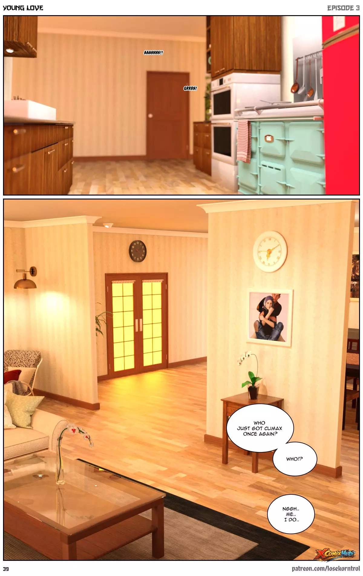 Young Love Chapter 3 Losekorntrol 039 Comic Page 39