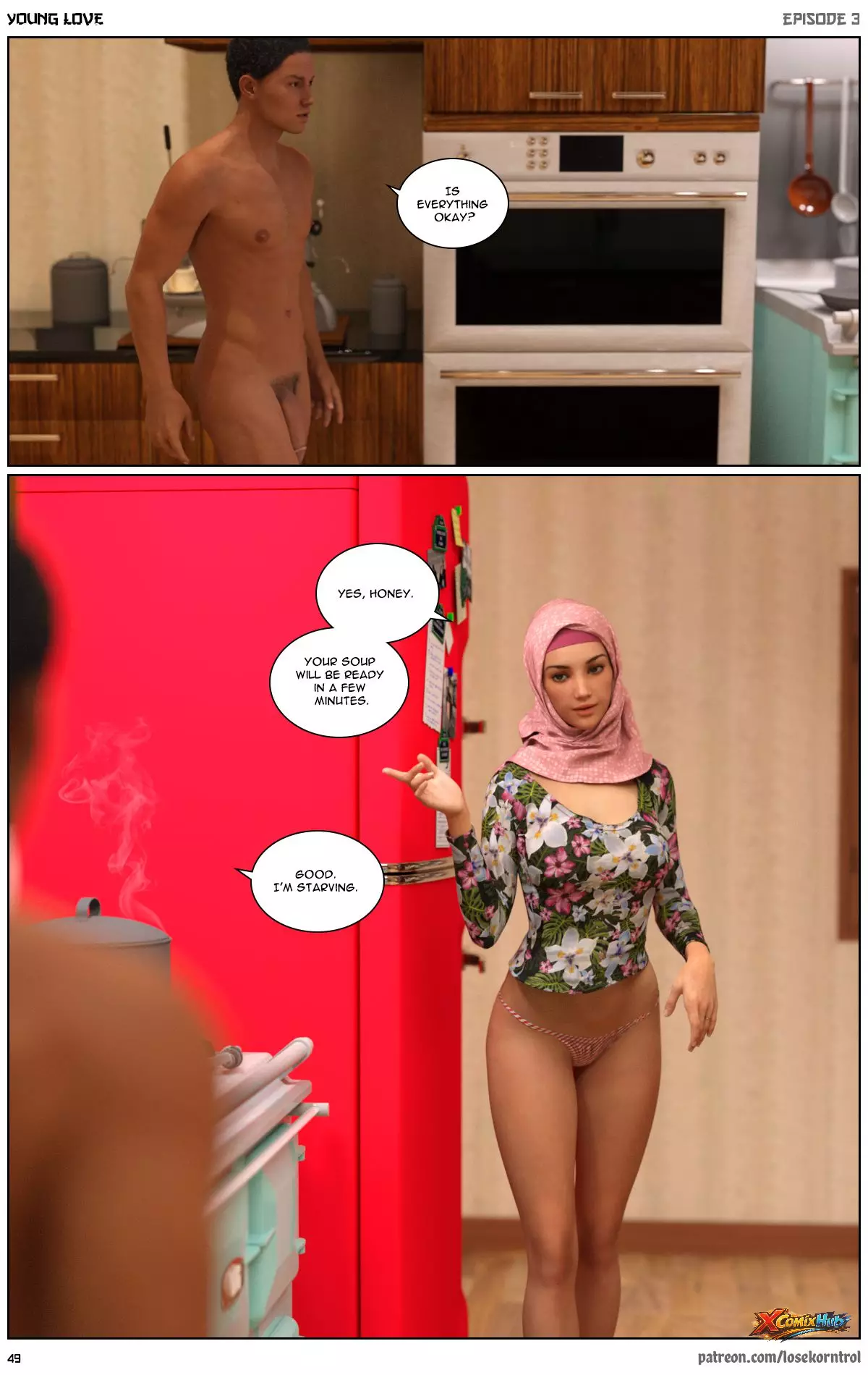 Young Love Chapter 3 Losekorntrol 049 Comic Page 49