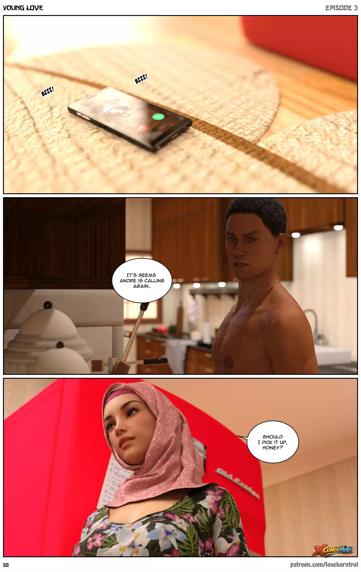 Young Love Chapter 3 Losekorntrol 050 Comic Page 50