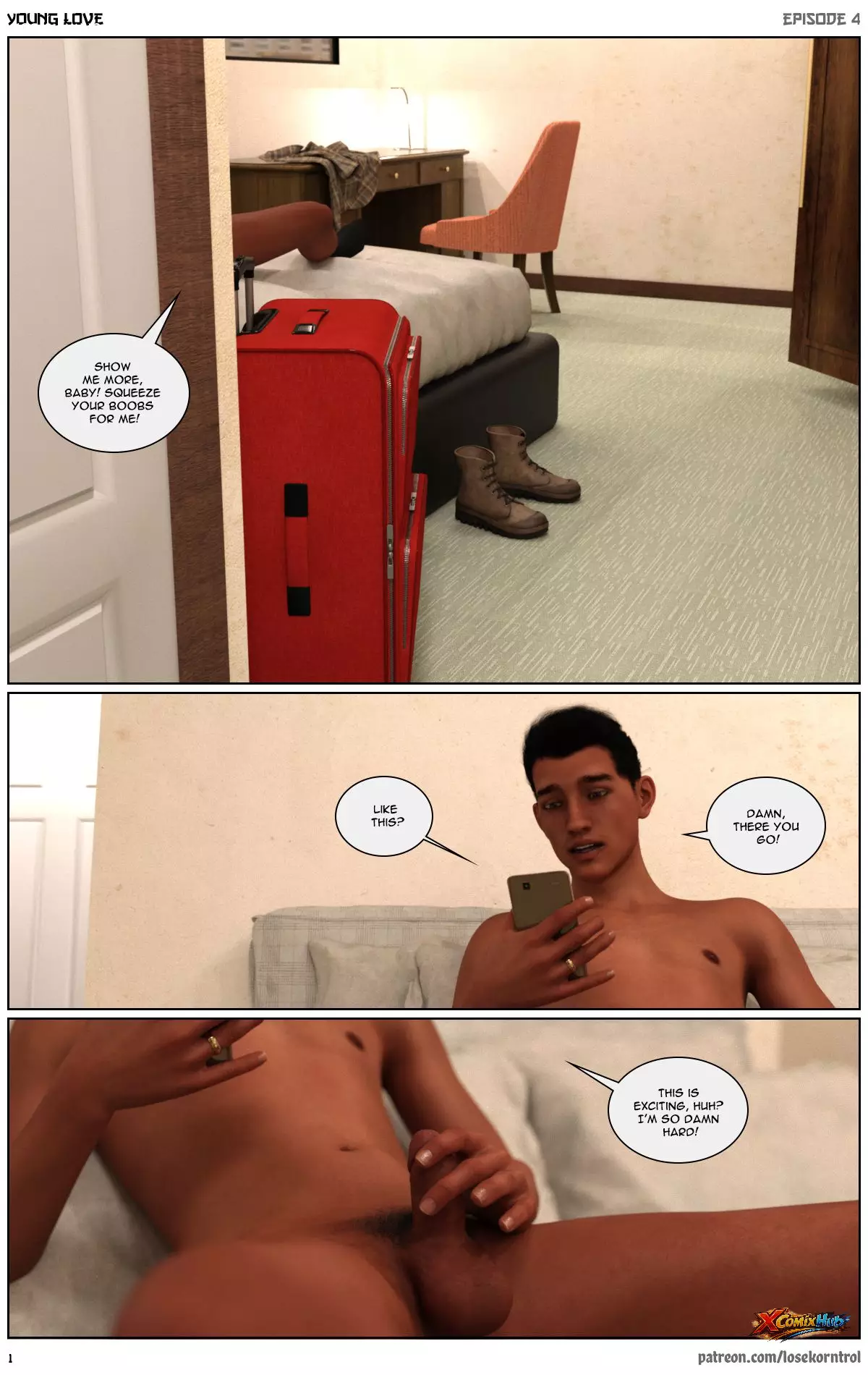 Young Love Chapter 4 Losekorntrol 002 Comic Page 2