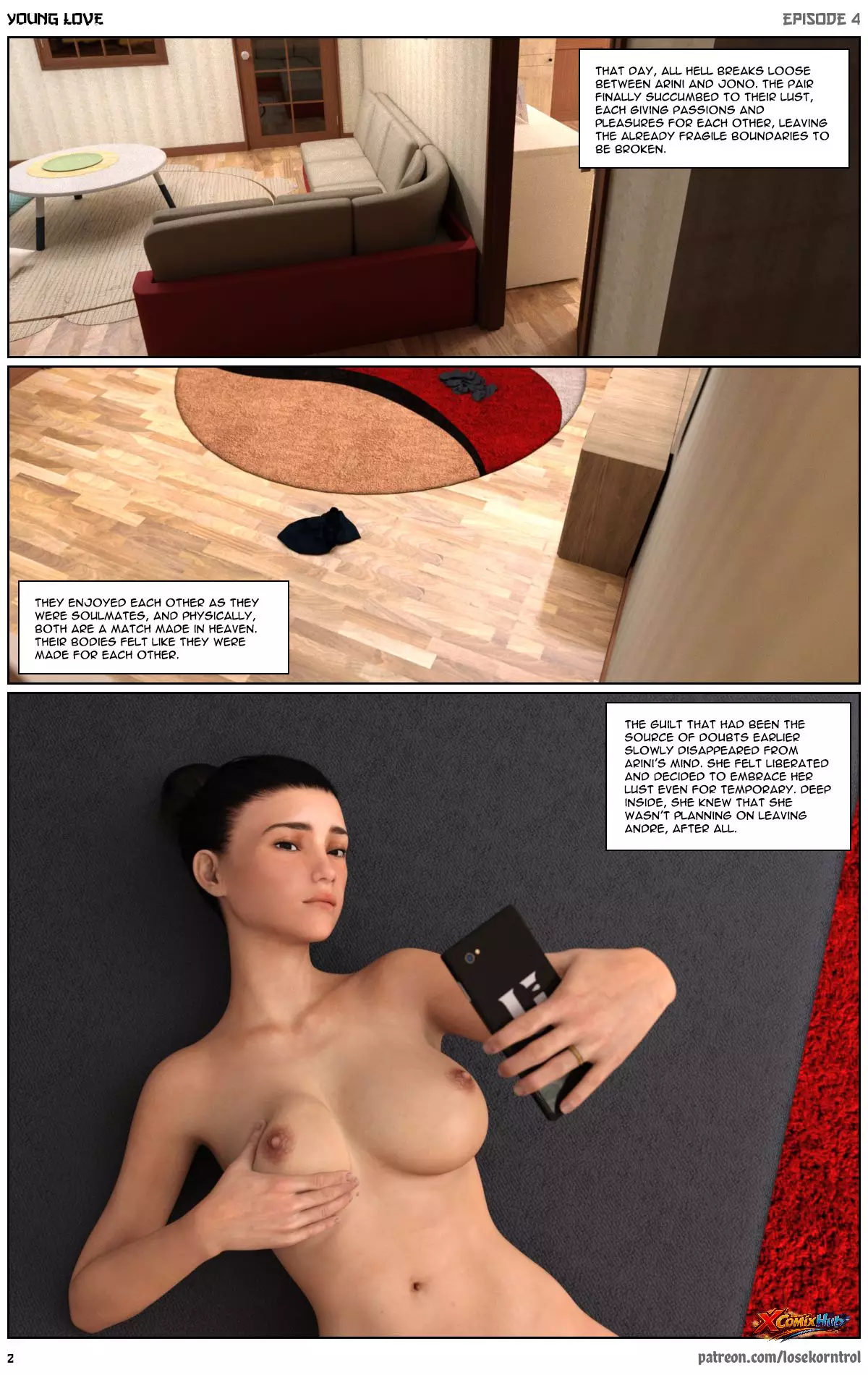 Young Love Chapter 4 Losekorntrol 003 Comic Page 3