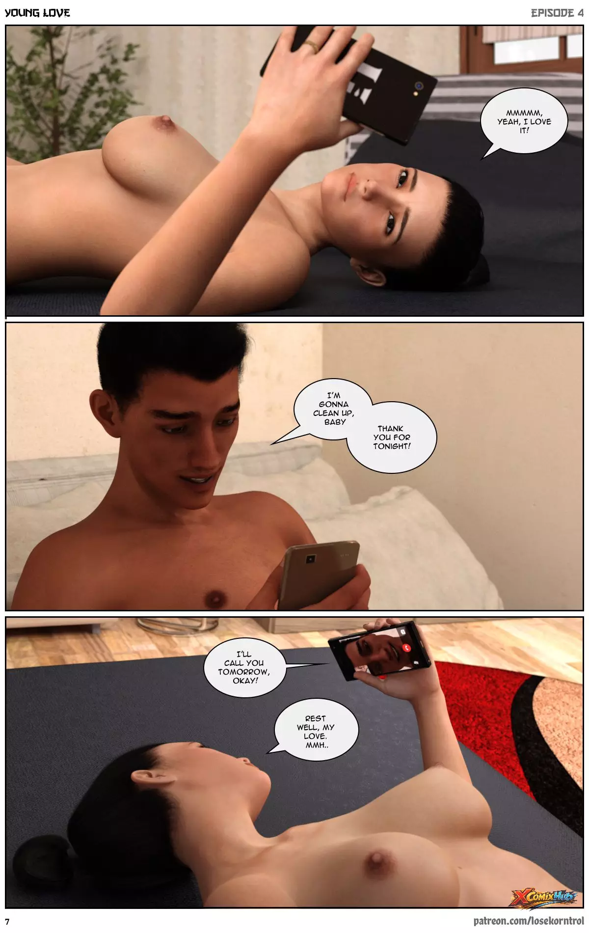 Young Love Chapter 4 Losekorntrol 008 Comic Page 8
