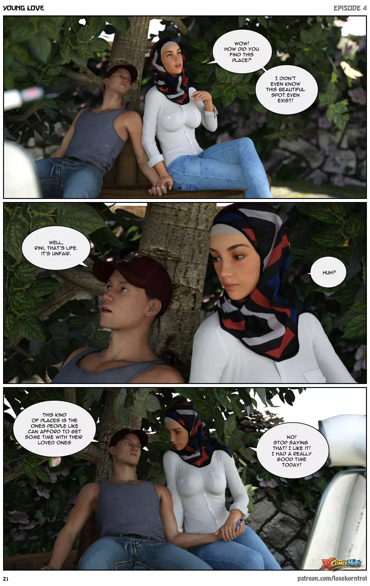 Young Love Chapter 4 Losekorntrol 022 Comic Page 22
