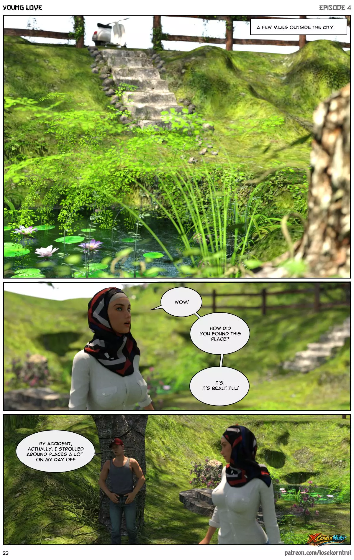 Young Love Chapter 4 Losekorntrol 024 Comic Page 24