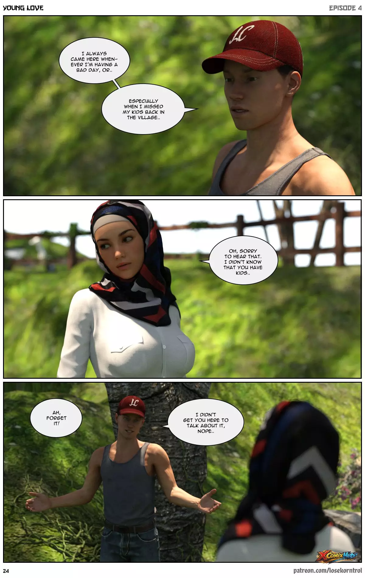 Young Love Chapter 4 Losekorntrol 025 Comic Page 25