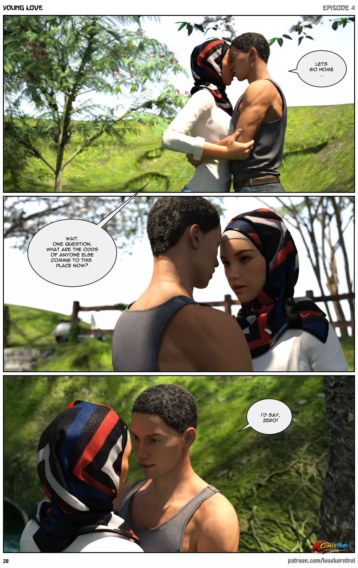 Young Love Chapter 4 Losekorntrol 029 Comic Page 29