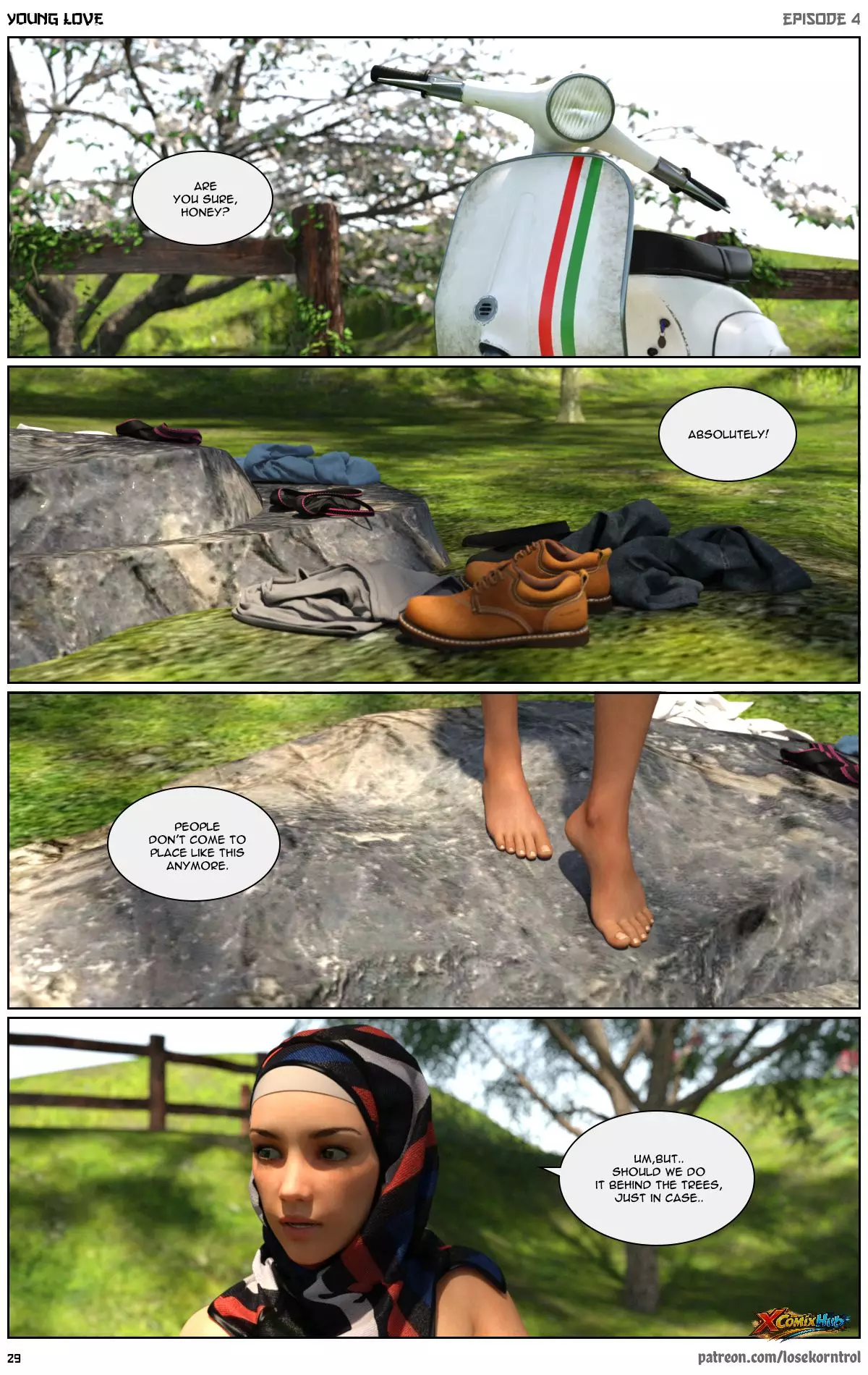 Young Love Chapter 4 Losekorntrol 030 Comic Page 30