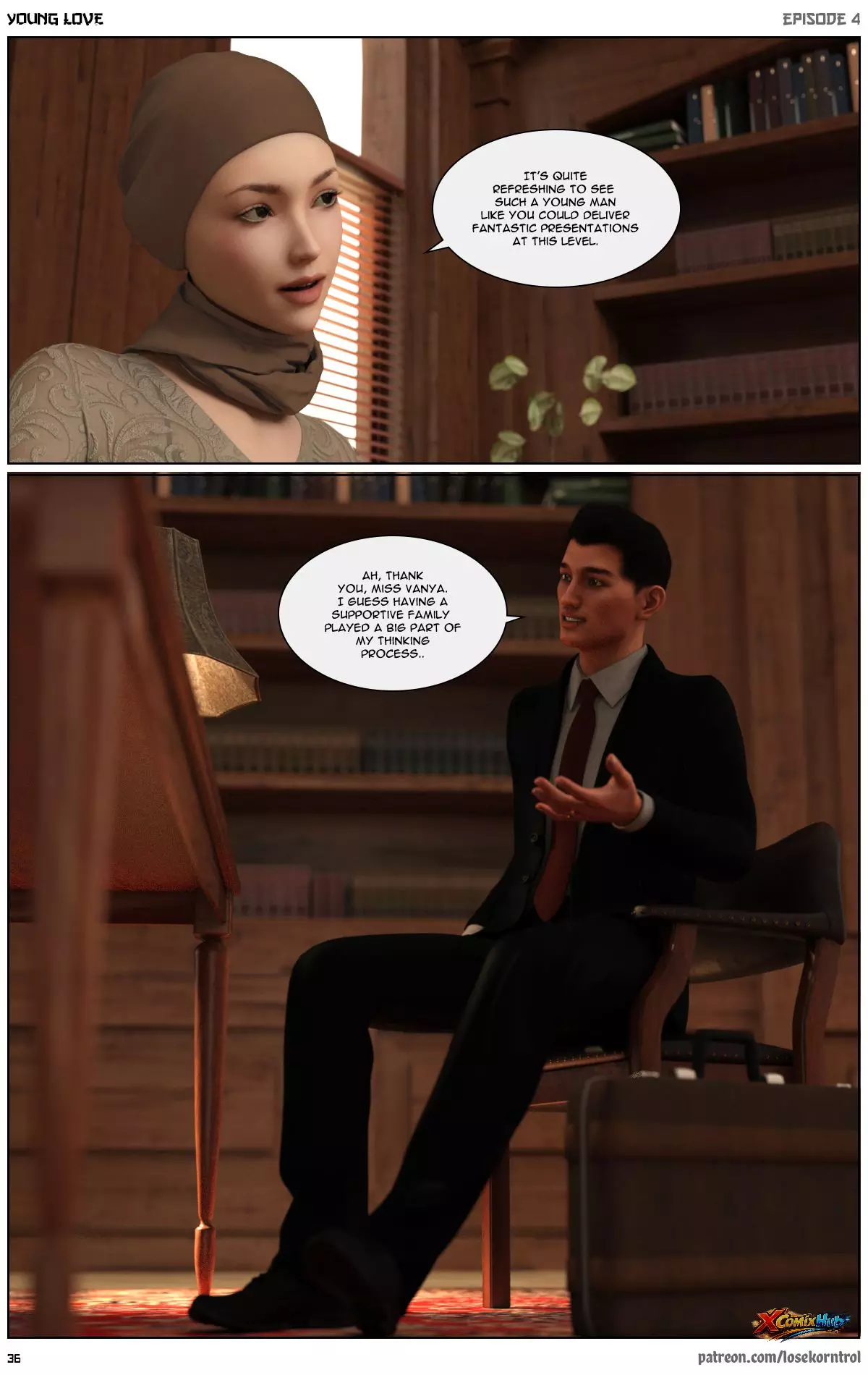 Young Love Chapter 4 Losekorntrol 037 Comic Page 37