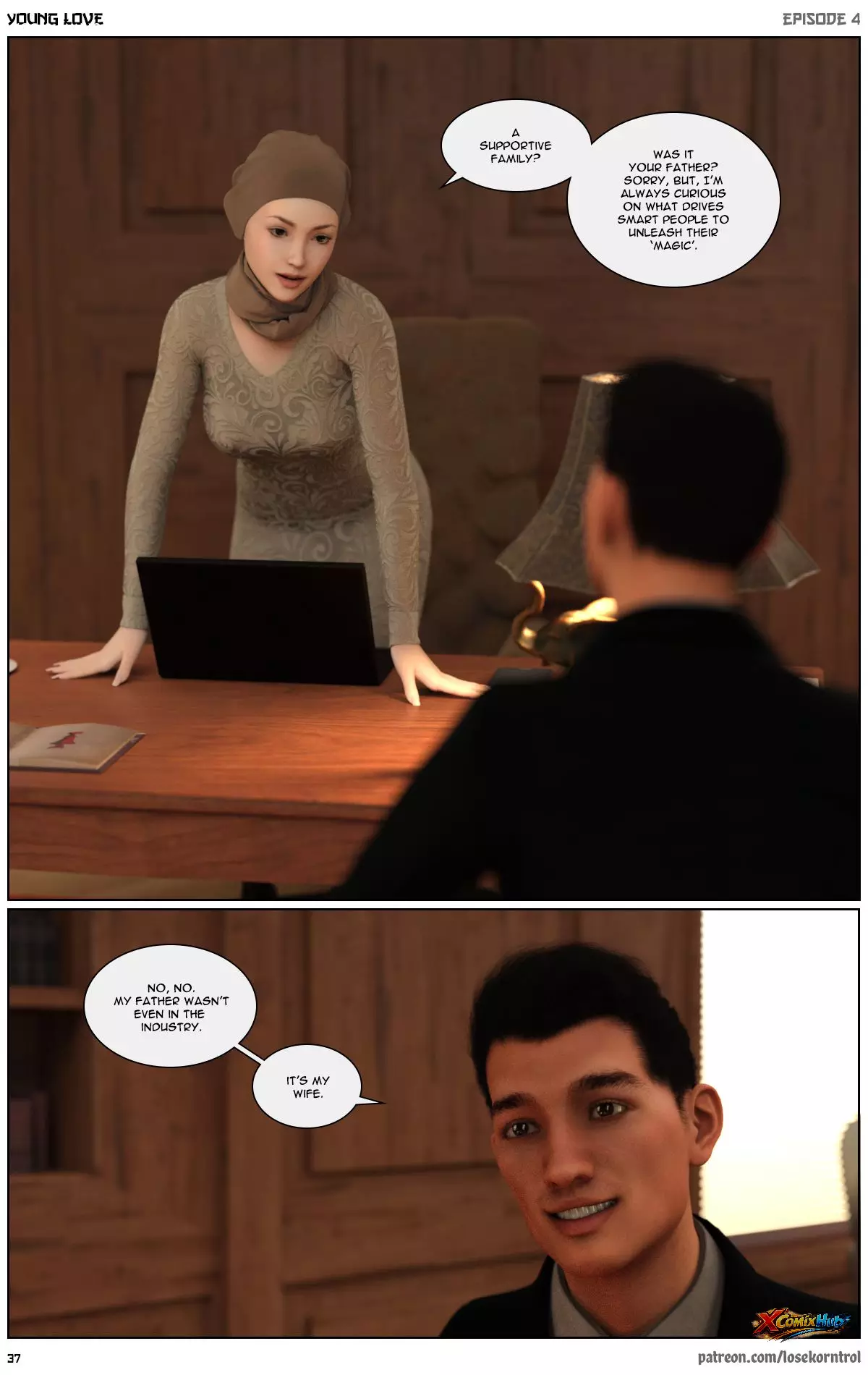 Young Love Chapter 4 Losekorntrol 038 Comic Page 38